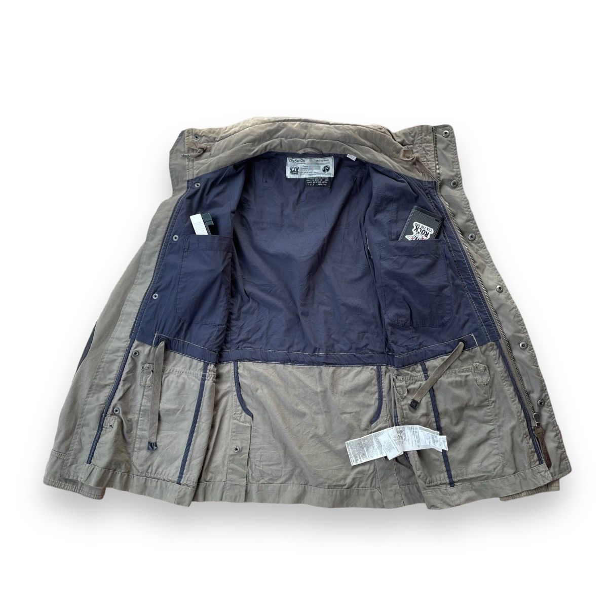 Diesel VINTAGE DIESEL - CO ONLY THE BRAVE PATCHWORK MILITARY JACKET Size US S / EU 44-46 / 1 - 8 Thumbnail