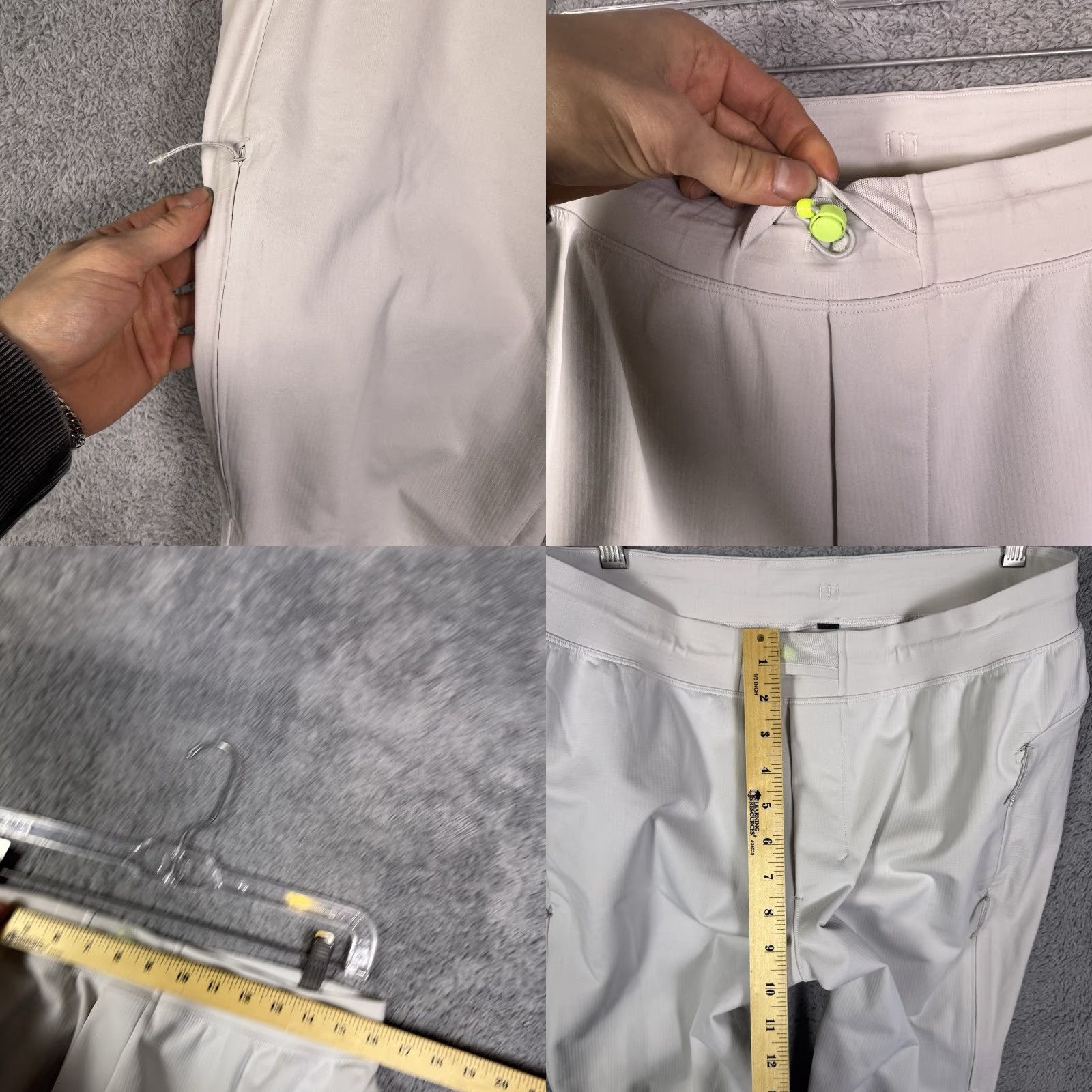 Lululemon Lululemon Pants Women’s L Outrun the Elements Running Tech Pockets Athleisure Camouflage Gray Zip Pocket Media Pocket Sweatpants Size 36" / US 14 / IT 50 - 8 Thumbnail