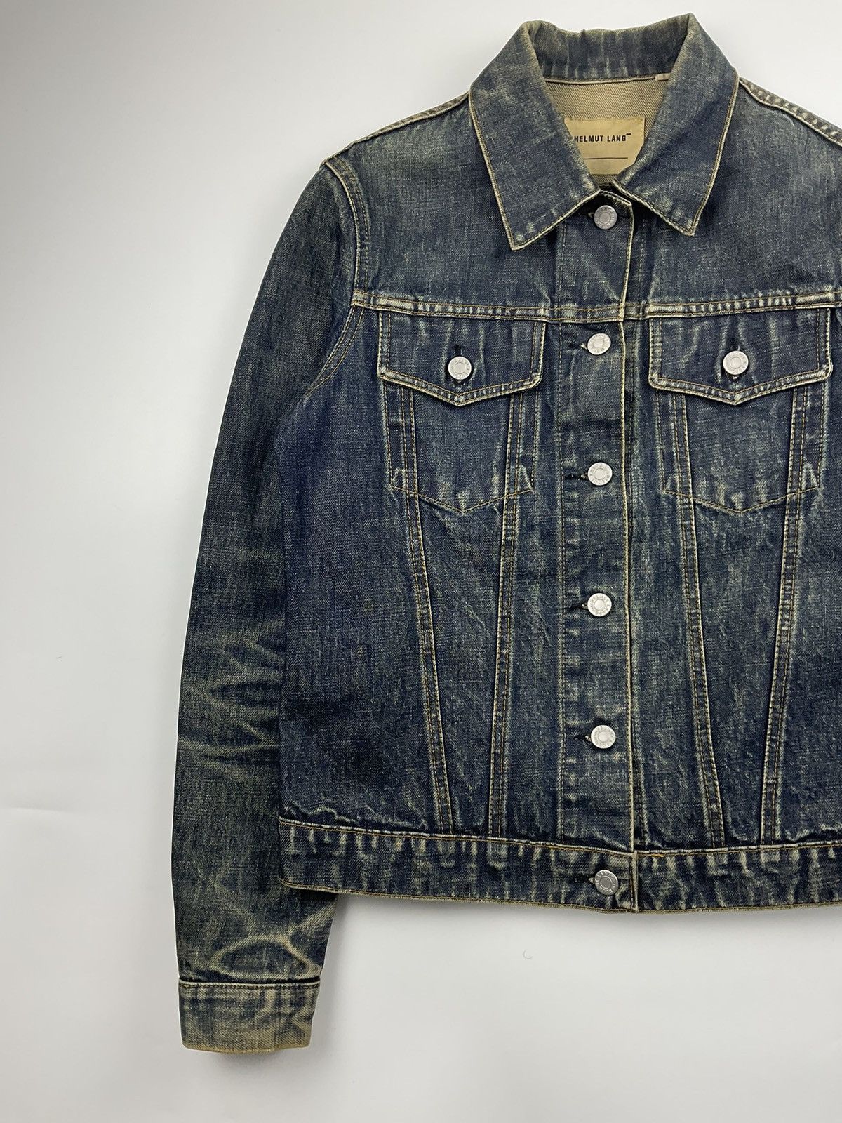Helmut Lang Helmut Lang Classic Denim Jacket Size US S / EU 44-46 / 1 - 3 Thumbnail