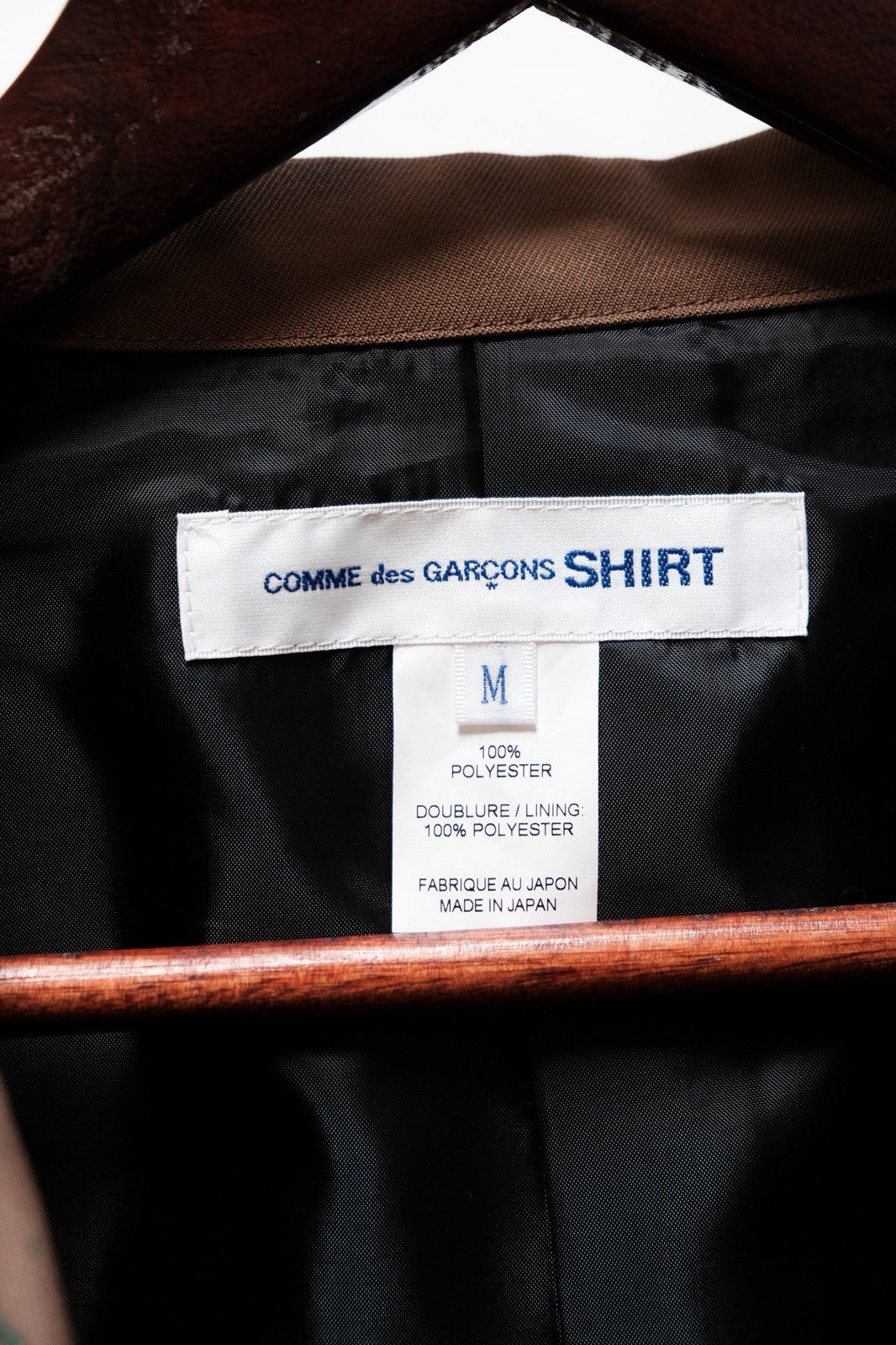 Comme des Garcons SHIRT Comme Des Garcons Shirt Woven Hand Printed Blazer Size US M / EU 48-50 / 2 - 3 Thumbnail