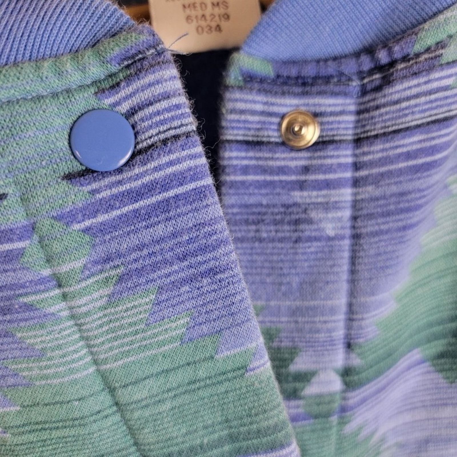 Vintage Scandia Woods Aztec Southwestern Bomber Jacket Snap Button Size US M / EU 48-50 / 2 - 6 Thumbnail