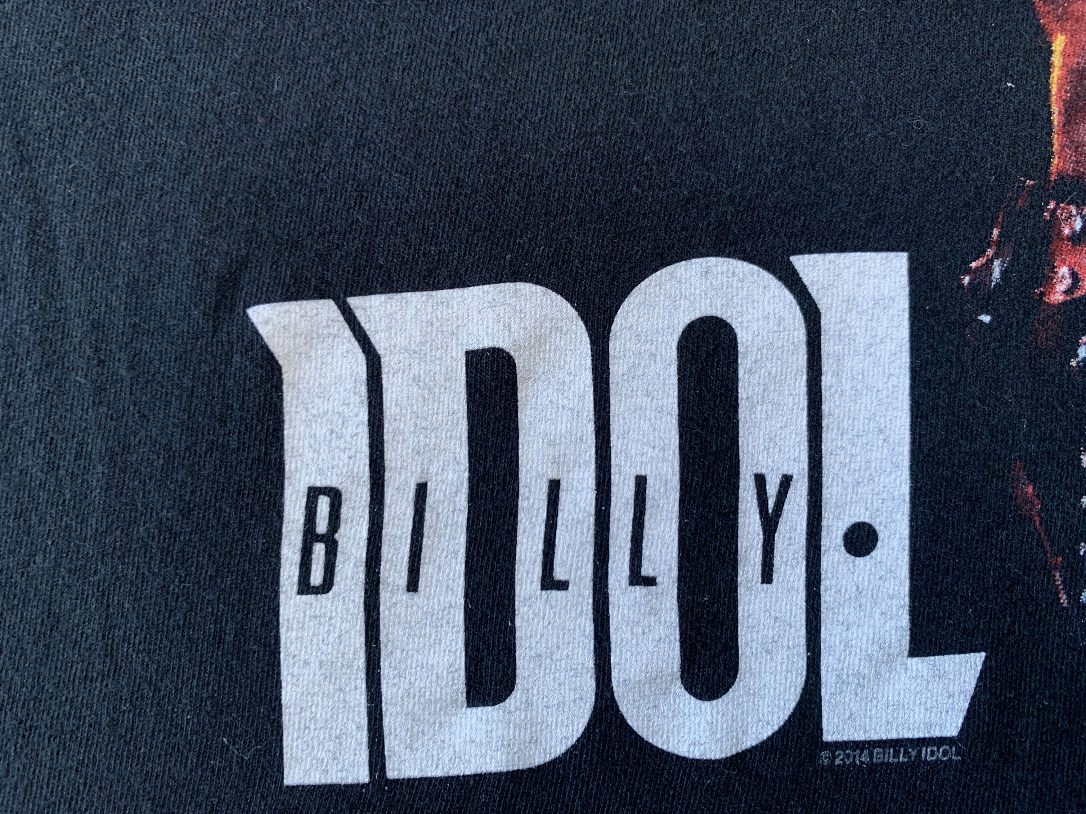 Band Tees × Gildan Rare Billy Idol 2014 T Shirt Size US S / EU 44-46 / 1 - 6 Thumbnail