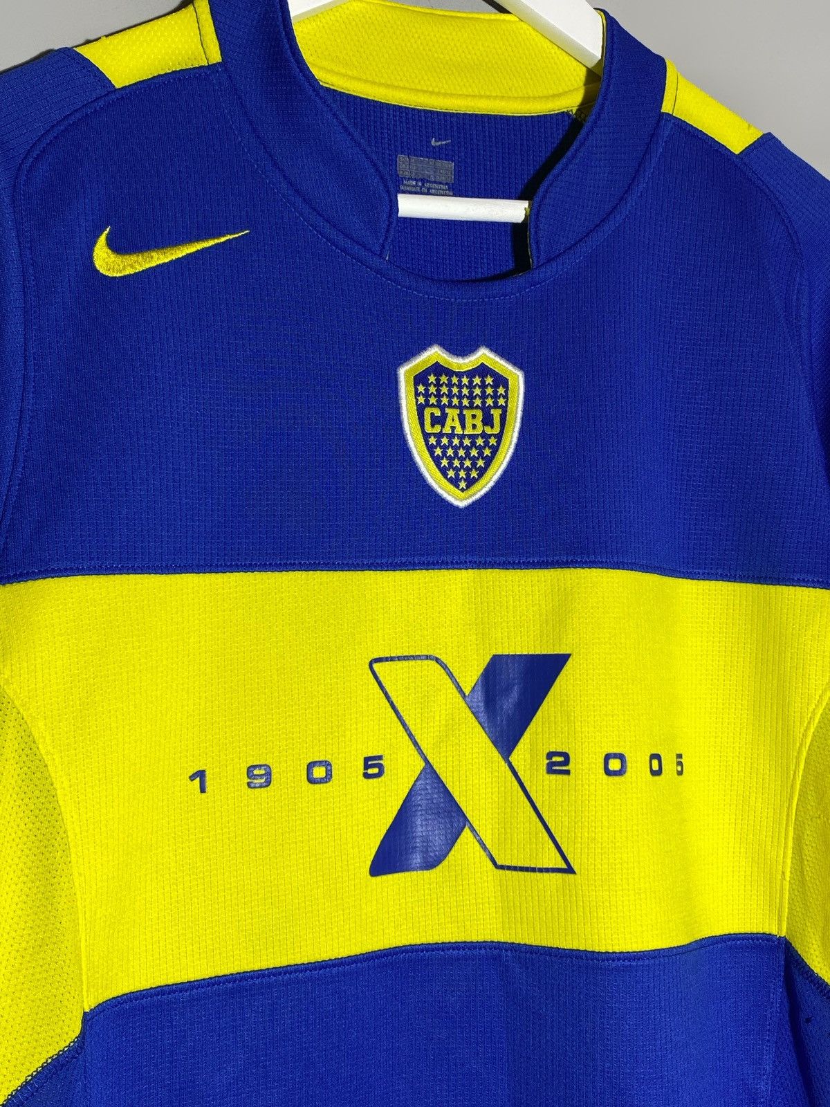 Nike Nike Boca Juniors 2005/06 Home Football Shirt Soccer Jersey Size US M / EU 48-50 / 2 - 3 Thumbnail