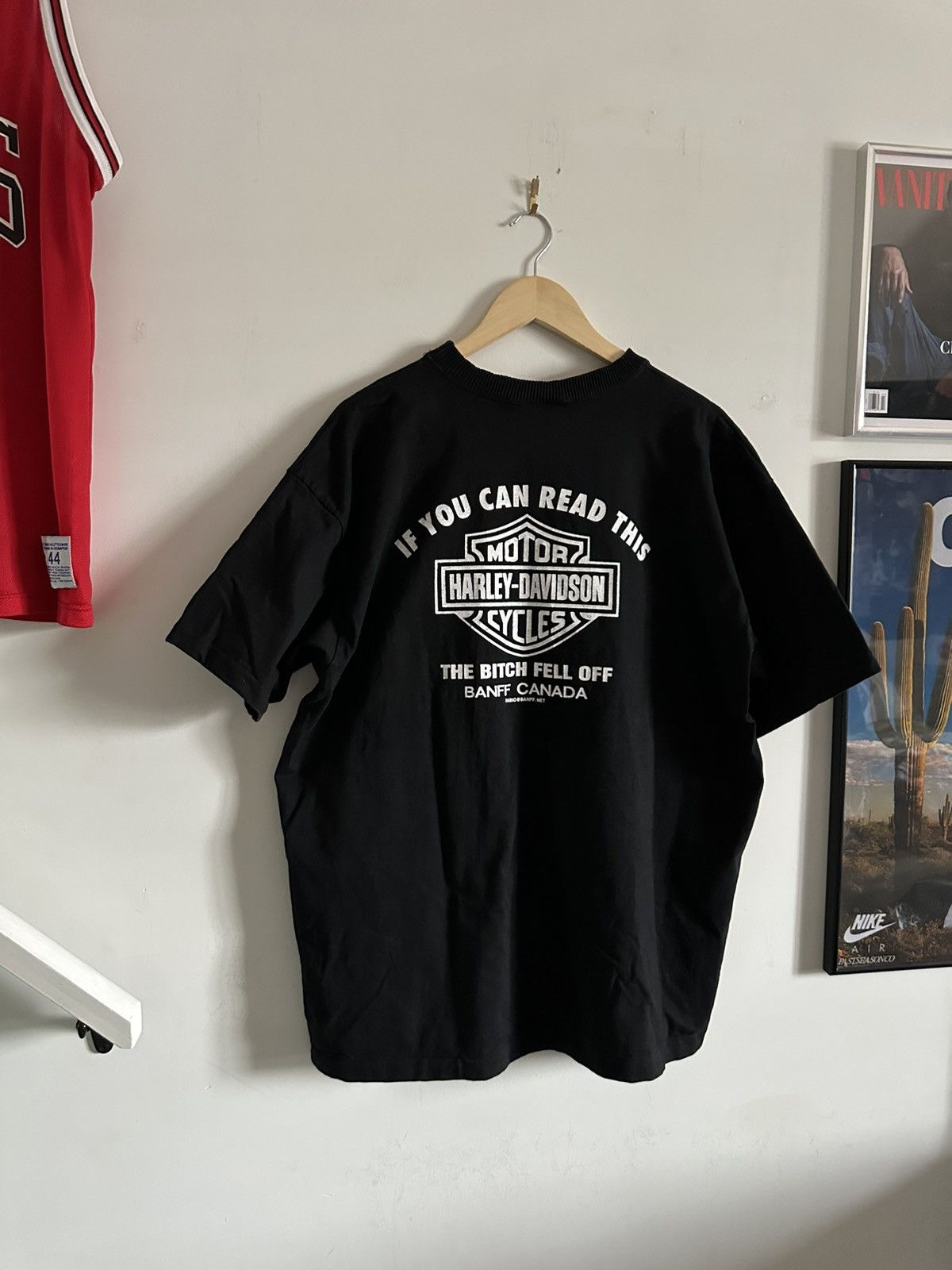 Harley Davidson × Vintage Harley Davidson Vintage Banff Tee Size US XL / EU 56 / 4 - 2 Thumbnail