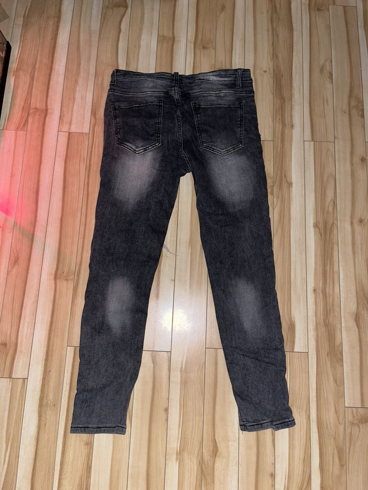 Shein Mens ripped skinny jeans in size 33x33 Size US 33 - 7 Thumbnail