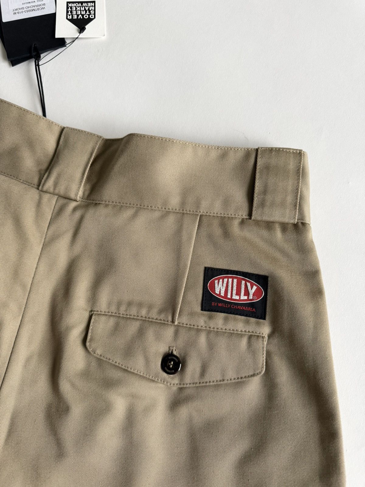 Willy Chavarria Willy Chavarria Borracho Shorts Pleated Khaki Size US 33 - 5 Thumbnail