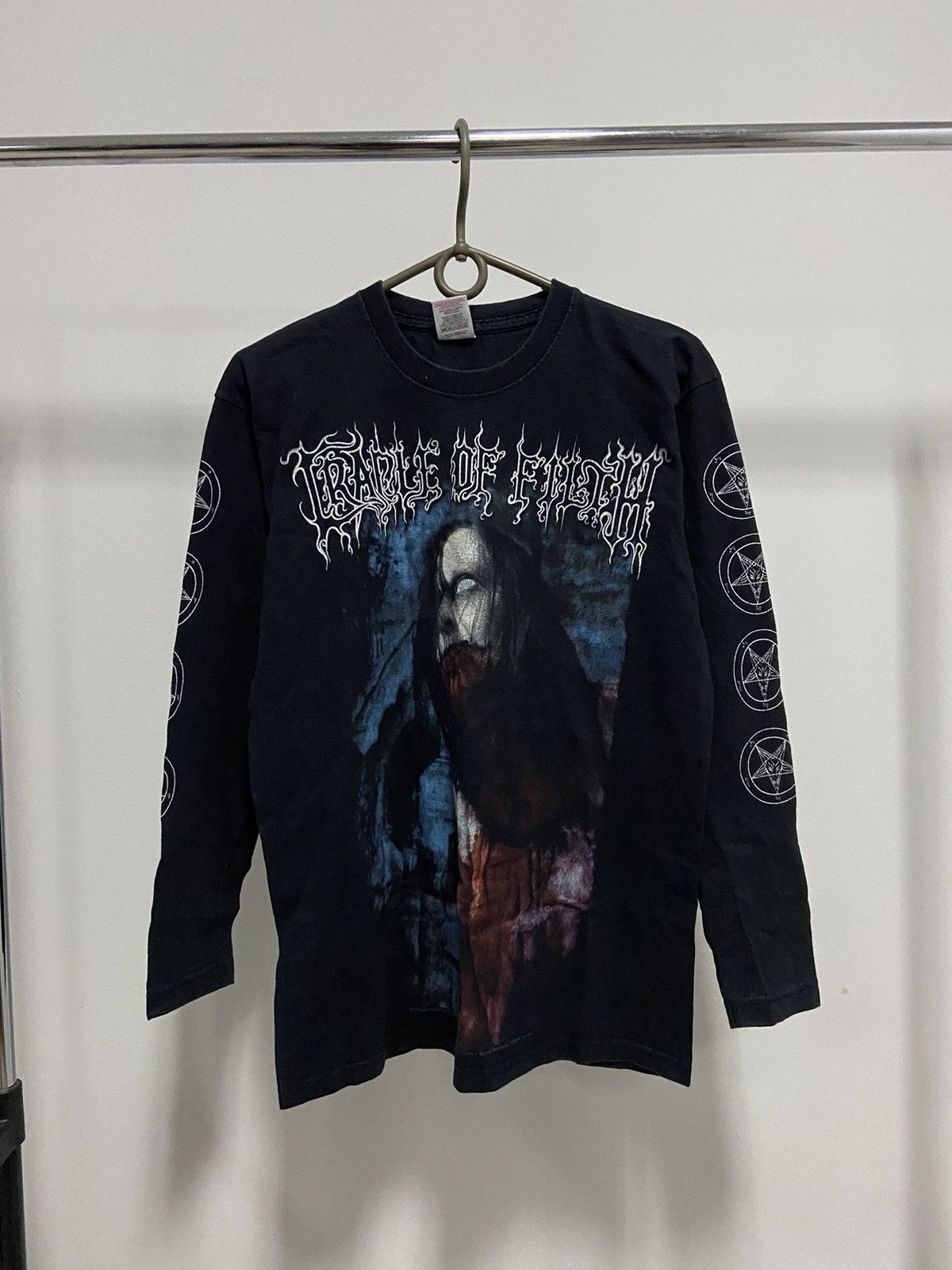 Band Tees 2007 Supreme vampyric evil longsleeve big print tee vintage Size US S / EU 44-46 / 1 - 1 Thumbnail