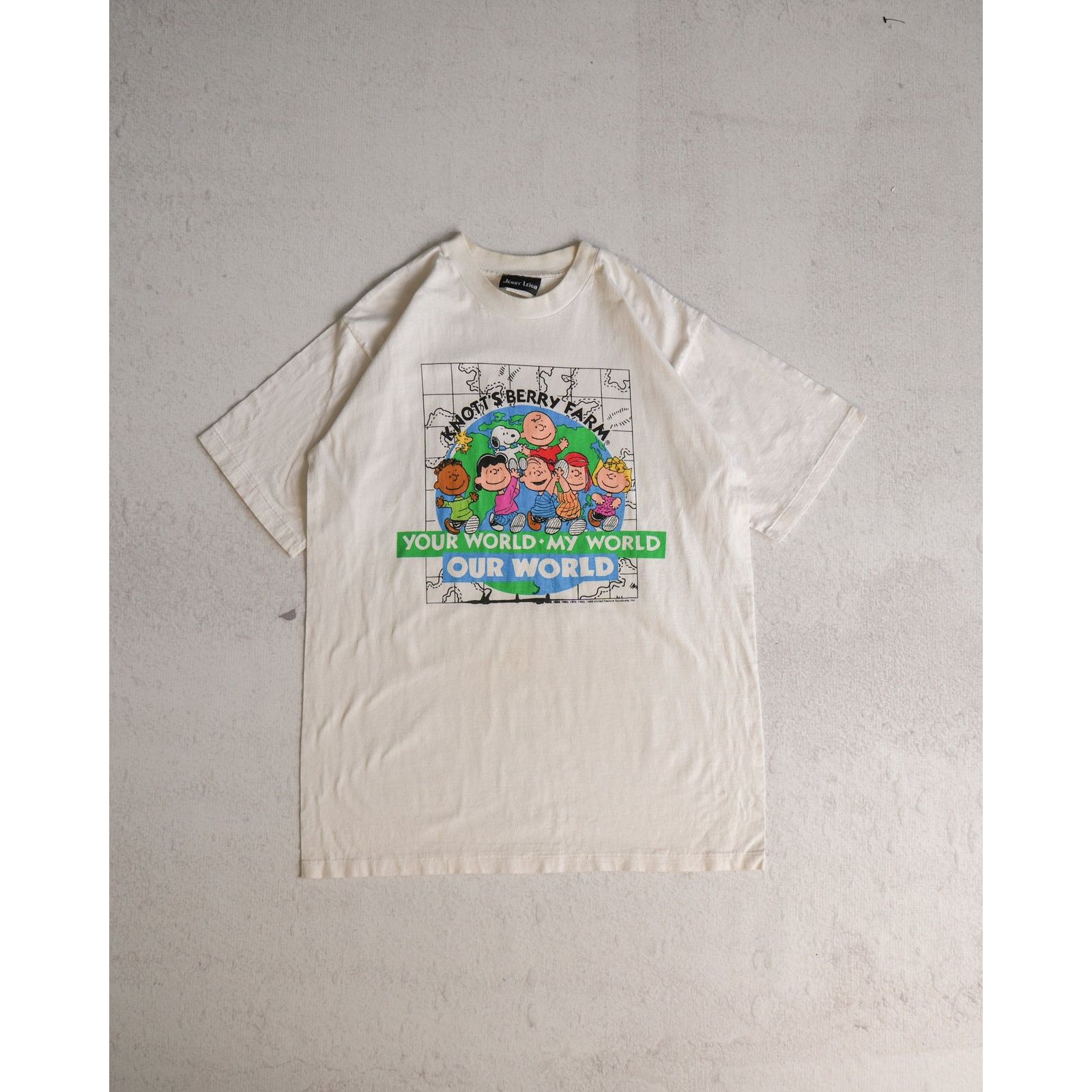 Peanuts Vintage 90s Peanuts Knott's Berry Farm T-Shirt - Men's Large Size US L / EU 52-54 / 3 - 1 Thumbnail