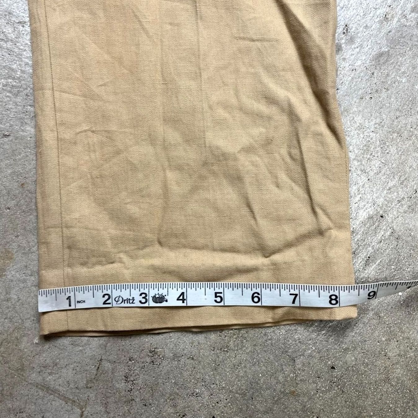 Polo Ralph Lauren VINTAGE Polo Ralph Lauren trousers flat front Linen 34x29 Size US S / EU 44-46 / 1 - 6 Thumbnail