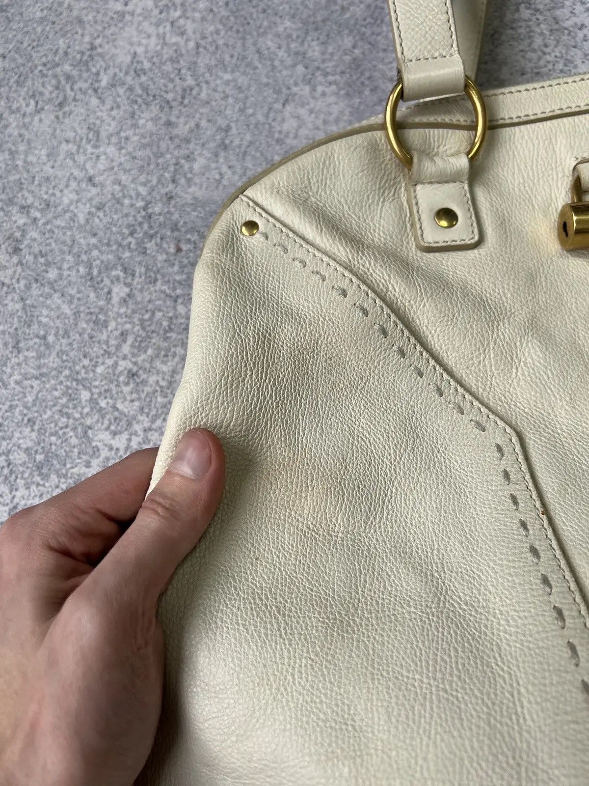 Vintage × Yves Saint Laurent Vintage Yves Saint Laurent Women’s Luxury leather bag Size ONE SIZE - 7 Thumbnail