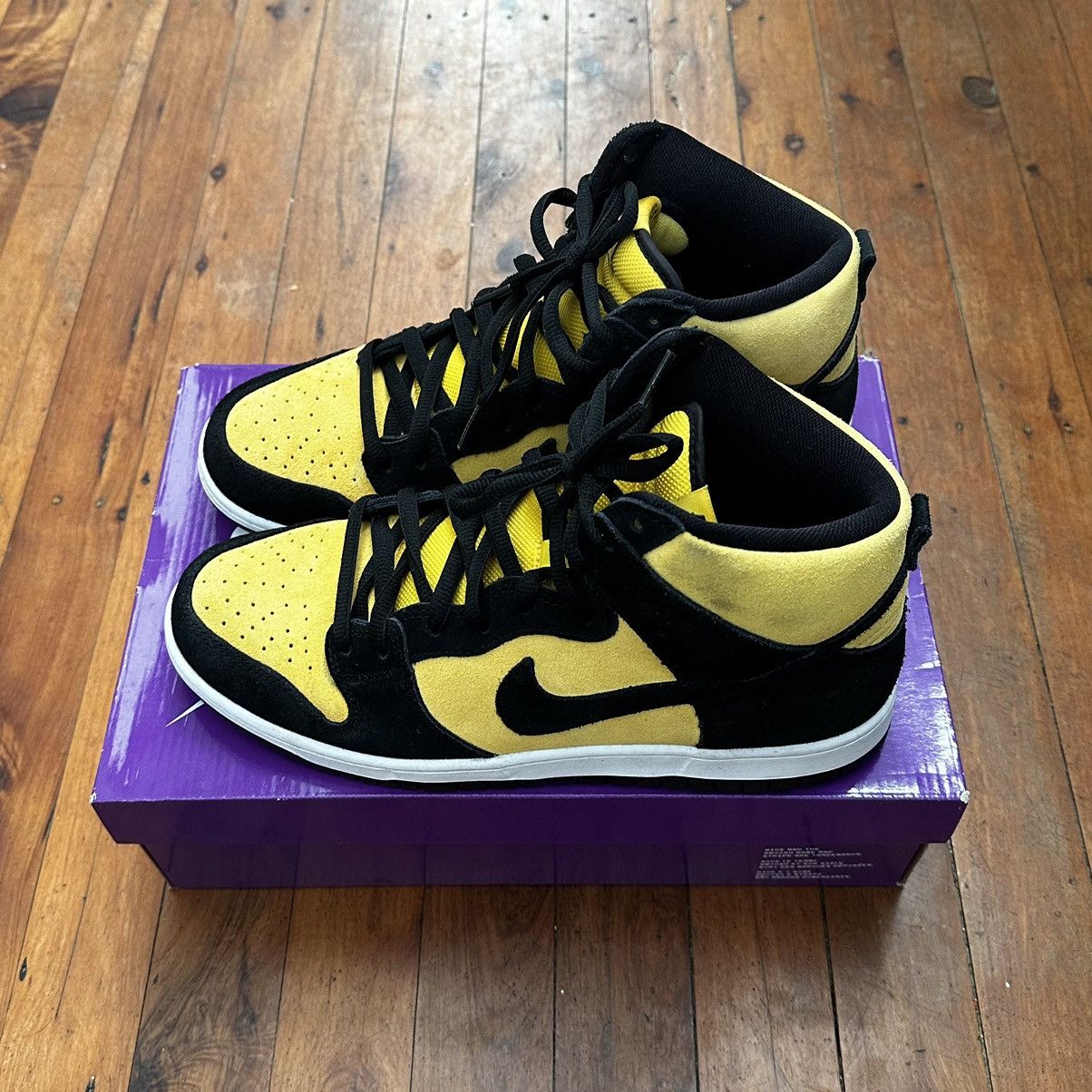 Nike Nike SB Dunk High Pro Reverse Goldenrod Size 11 Size US 11 / EU 44 - 5 Thumbnail