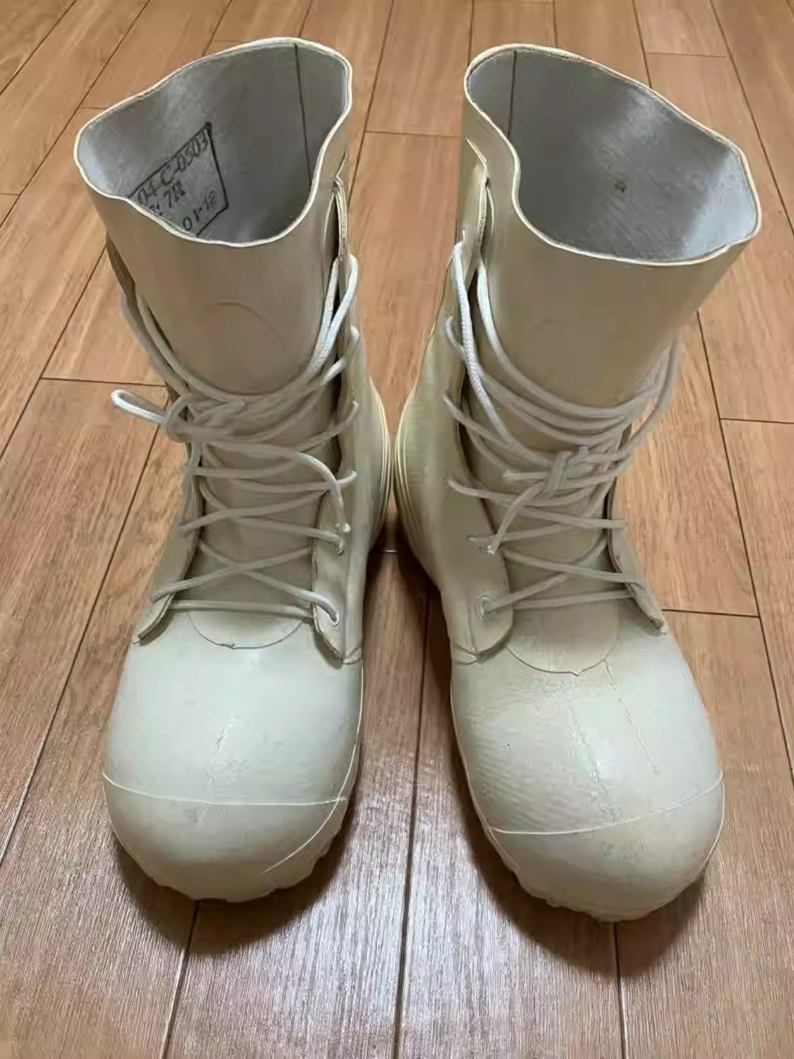 Vintage RAF SIMONS 14fw Show Military Boots Size US 9 / EU 42 - 1 Thumbnail
