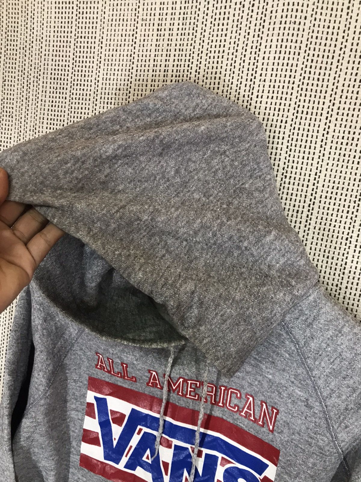 Vans × Vintage 🔥RARELY🔥VINTAGE 80s VANS HOODIE SPELLOUT DISCUS TAG Size US M / EU 48-50 / 2 - 6 Thumbnail