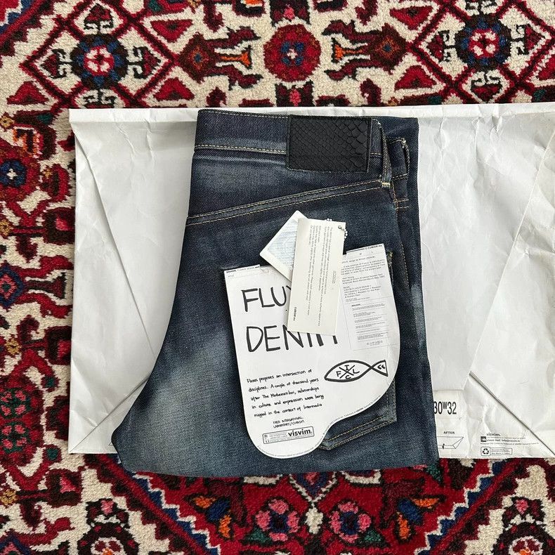 Visvim Visvim Visvim Water Wash Denim Pants W32 L30-2506 Size US 32 / EU 48 - 9 Thumbnail