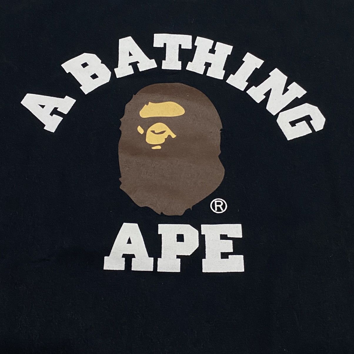 Bape Bape College Logo Tshirt Size US M / EU 48-50 / 2 - 7 Thumbnail