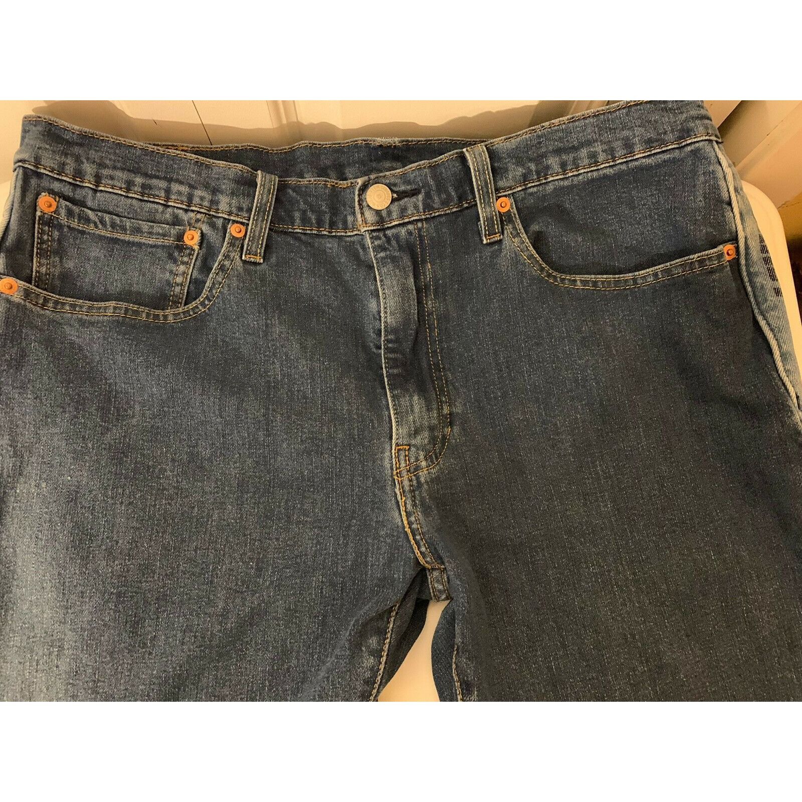Levi's Levi's Hi Ball Side Logo Men’s Sz 36 X 28 Blue Jeans Denim L Size US 36 / EU 52 - 5 Thumbnail