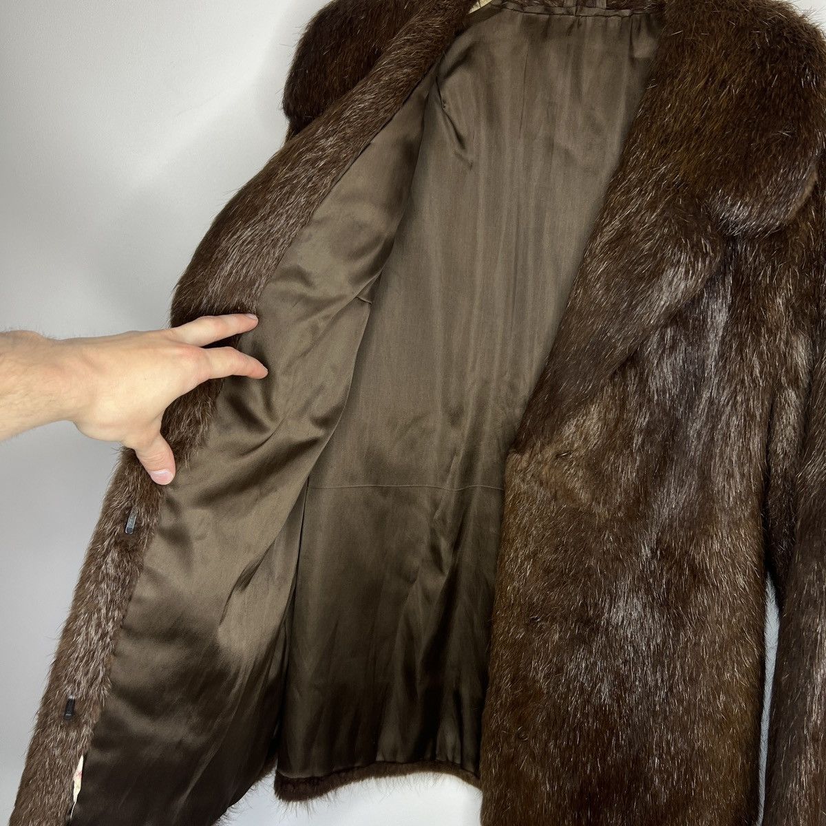 Avant Garde × Mink Fur Coat × Vintage 90s Vintage Real