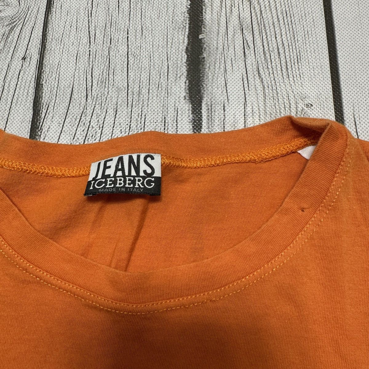 Iceberg × Vintage Vintage Iceberg Jeans tee Size M / US 6-8 / IT 42-44 - 4 Thumbnail