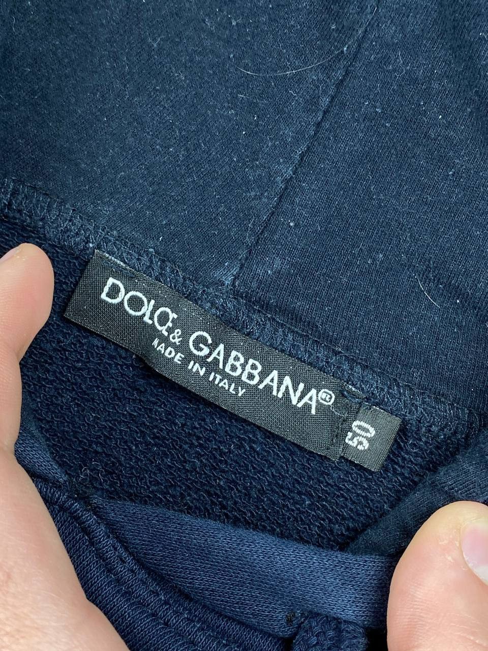 Dolce & Gabbana Vintage Dolce Gabbana Big Angel Logo Hoodie Men Size 50 Blue Size US M / EU 48-50 / 2 - 10 Thumbnail