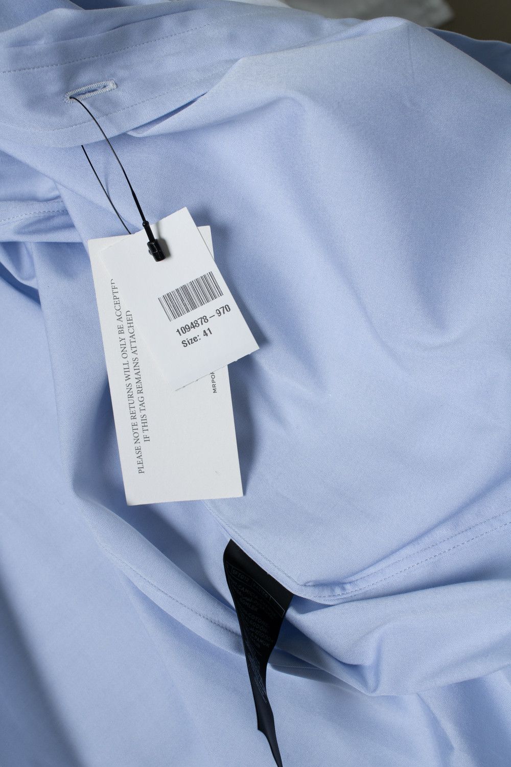 Tom Ford Tom Ford, blue cotton shirt Size US L / EU 52-54 / 3 - 8 Thumbnail