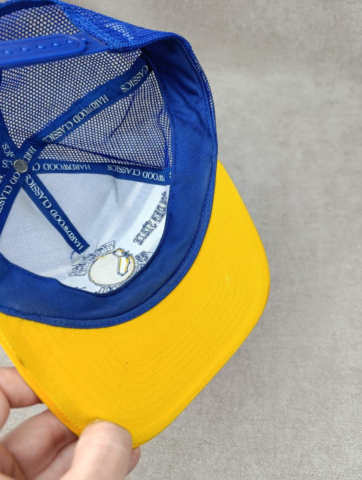 Vintage GOLDEN STATE WARRIORS NBA HARDWOOD CLASSICS VINTAGE CAP Size ONE SIZE - 6 Thumbnail