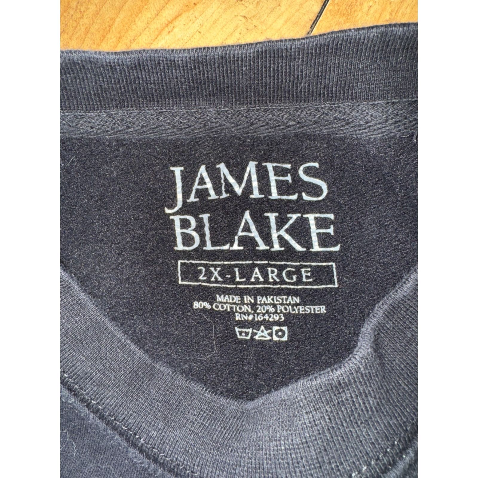 Vintage James Blake Friends Who Break Your Heart Crewneck Sweatshirt Black 2XL Mens 25x28 Size US XXL / EU 58 / 5 - 4 Thumbnail
