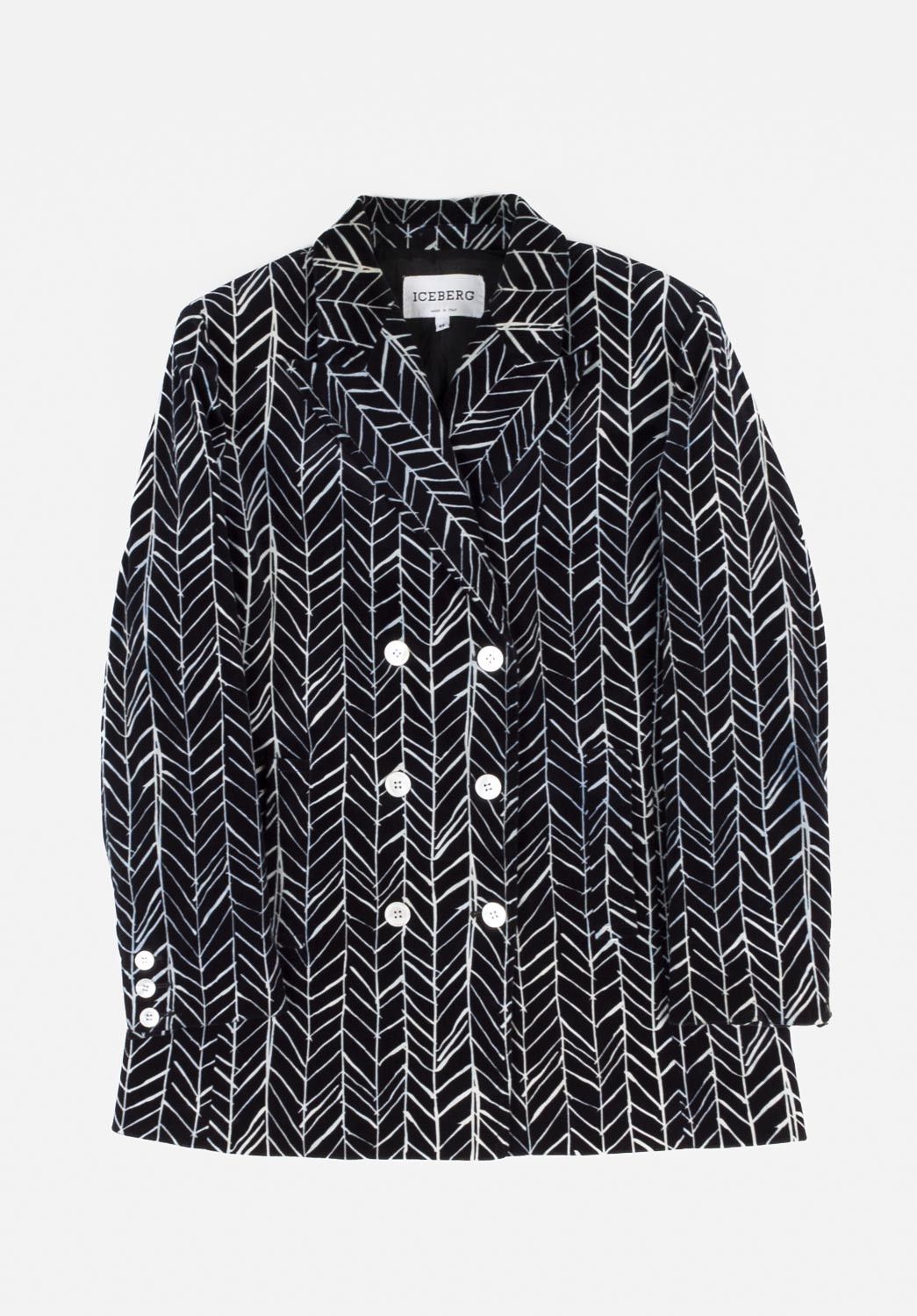 Iceberg Original ICEBERG 1996 Vintage Tailored Jacket Size 44 H4543 Size L / US 10 / IT 46 - 1 Thumbnail