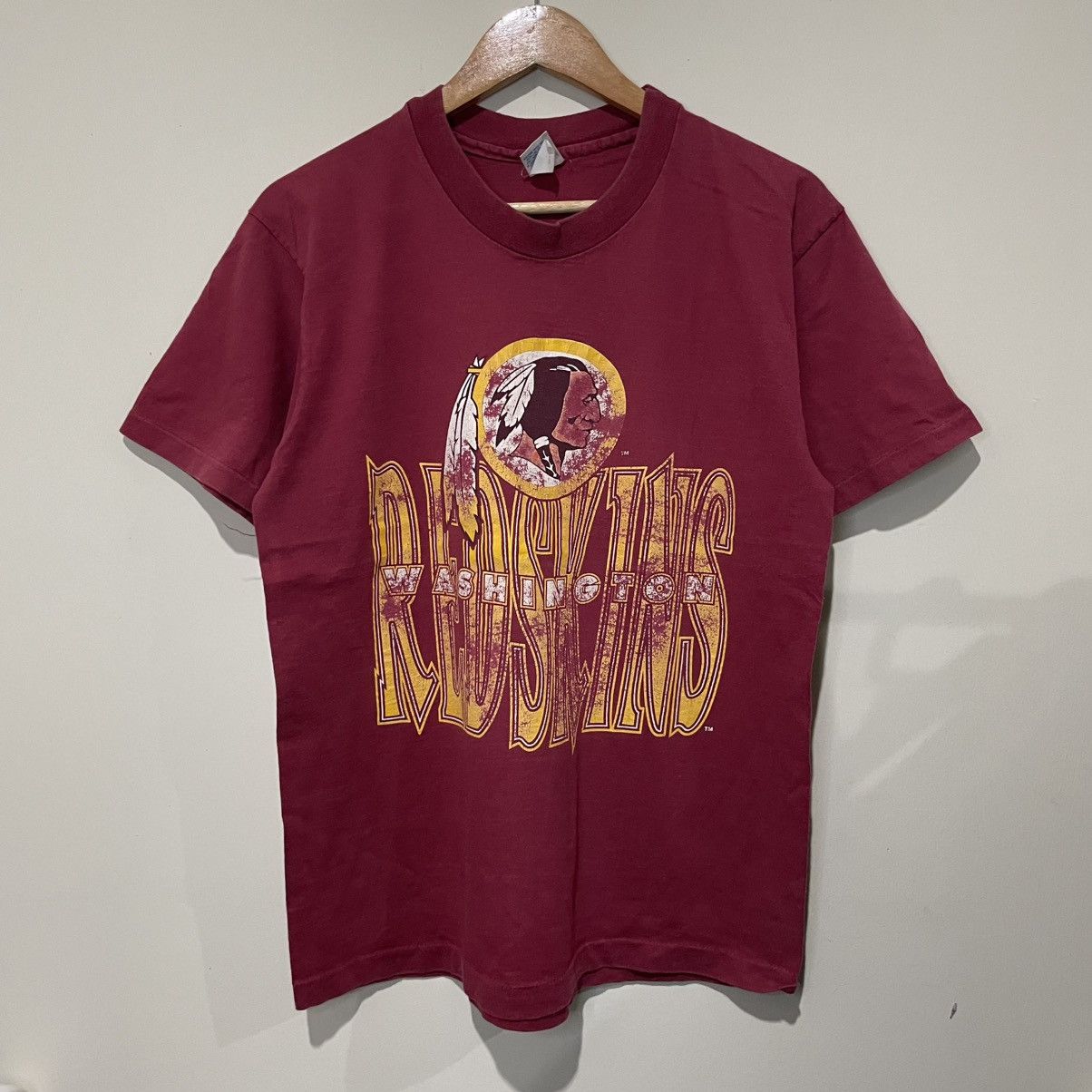 NFL Vintage 90s NFL Washington Redskins tee Size US M / EU 48-50 / 2 - 1 Thumbnail