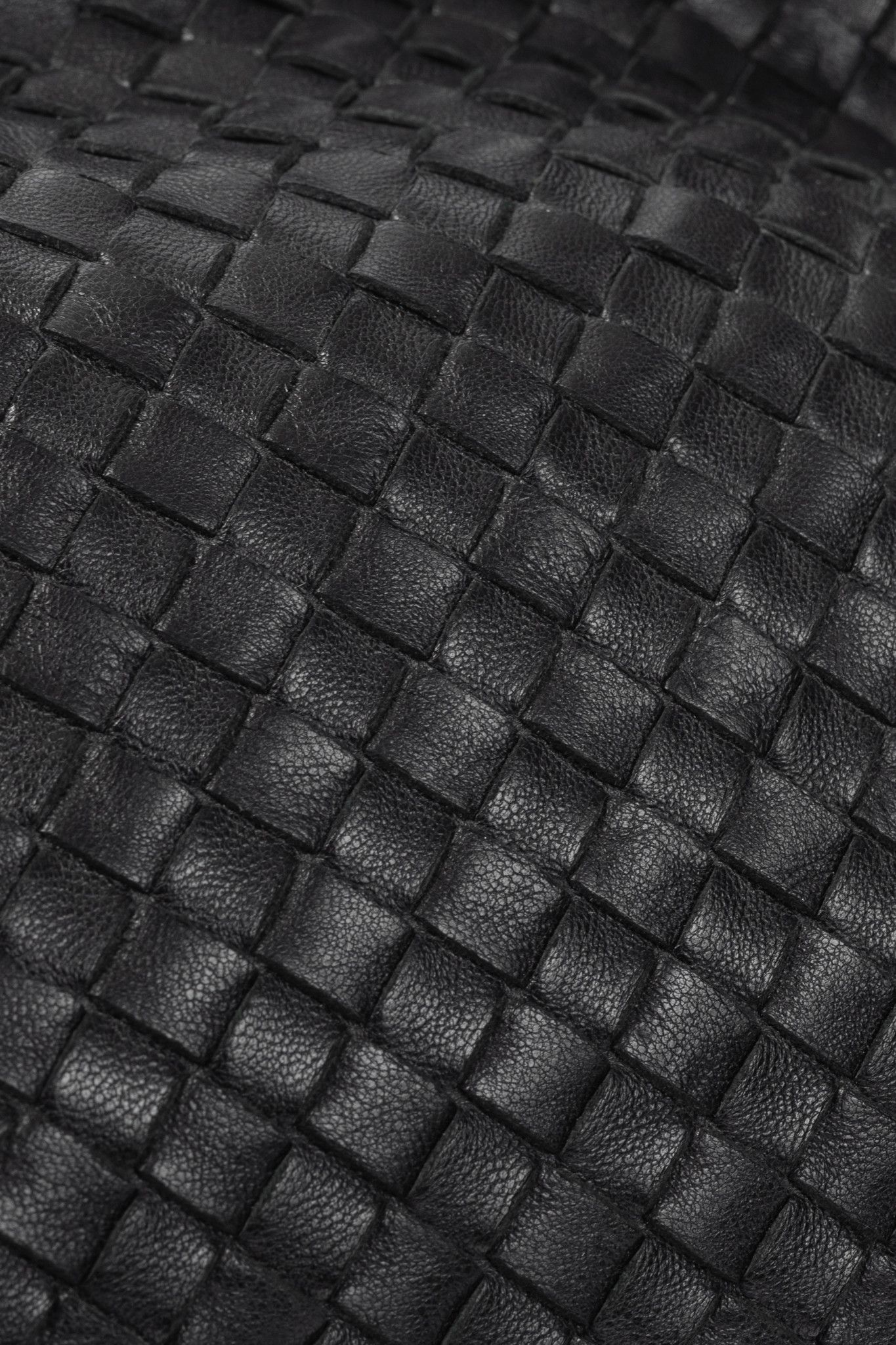 Bottega Veneta Bottega Veneta Black Intrecciato-Leather Handbag Size ONE SIZE - 9 Thumbnail