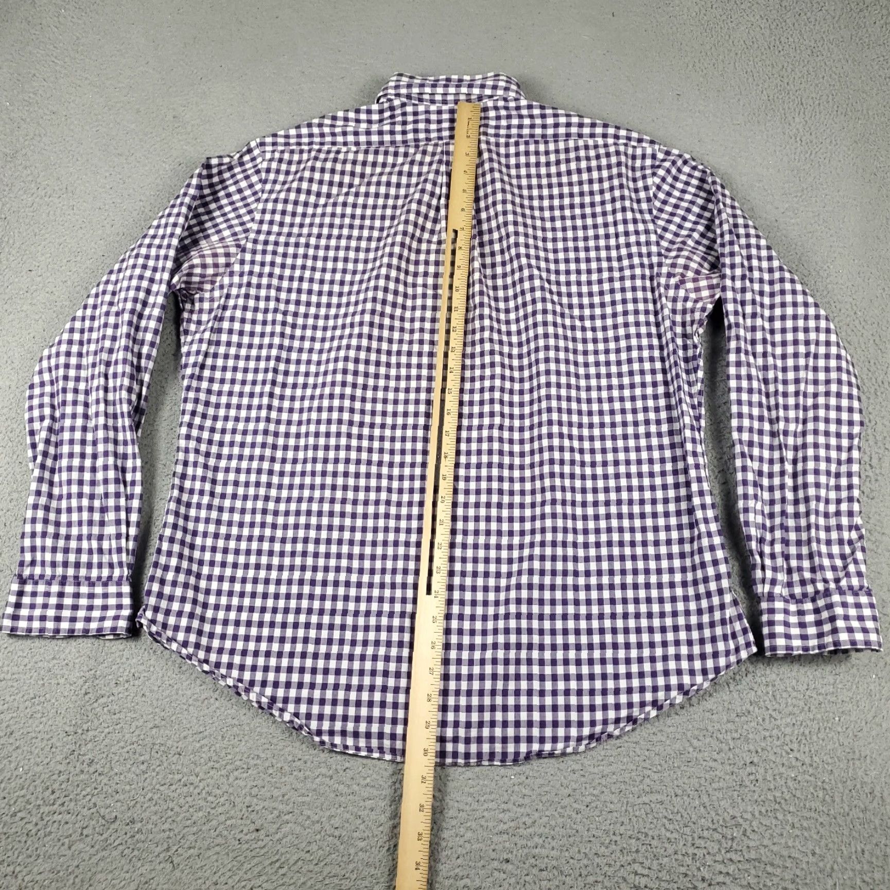 Ralph Lauren Ralph Lauren Shirt Mens XL Purple Check Button-Up Collar-Down Long Sleeve See Photos Vintage No (adjusted within rules) Size US XL / EU 56 / 4 - 6 Thumbnail