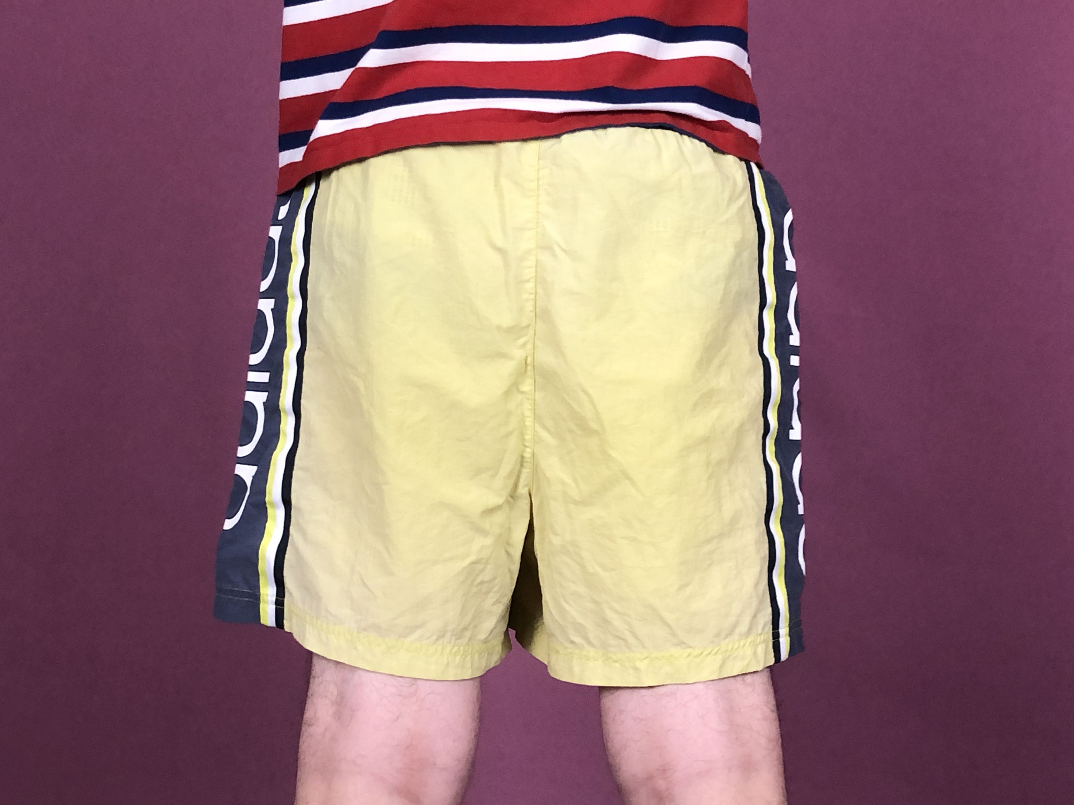 Adidas × Vintage 90s Adidas Vintage Men's Sport Shorts - Size L Size US 34 / EU 50 - 3 Thumbnail