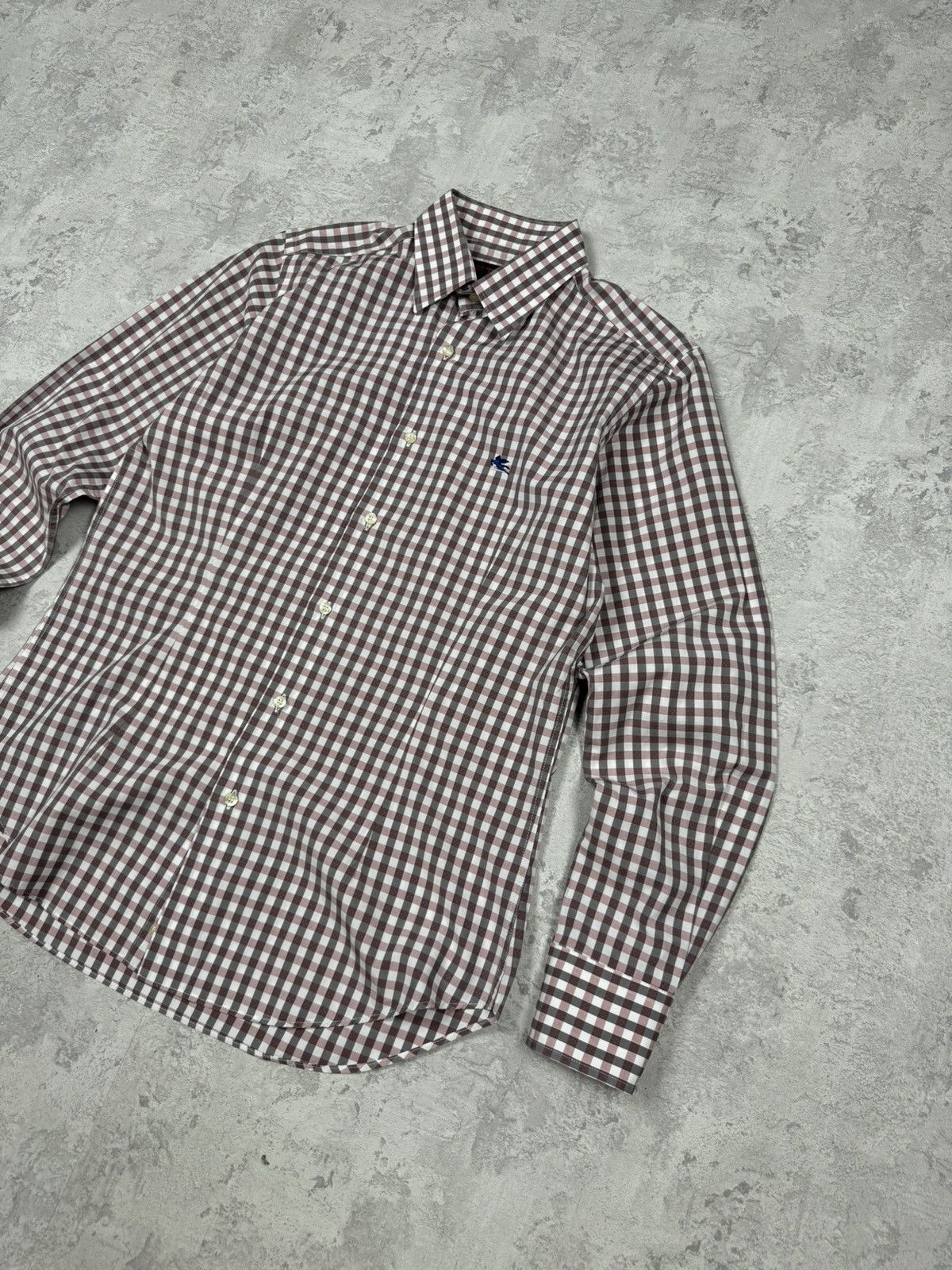 Etro Etro Plaid Shirt Button Up Size 39 Size US M / EU 48-50 / 2 - 3 Thumbnail