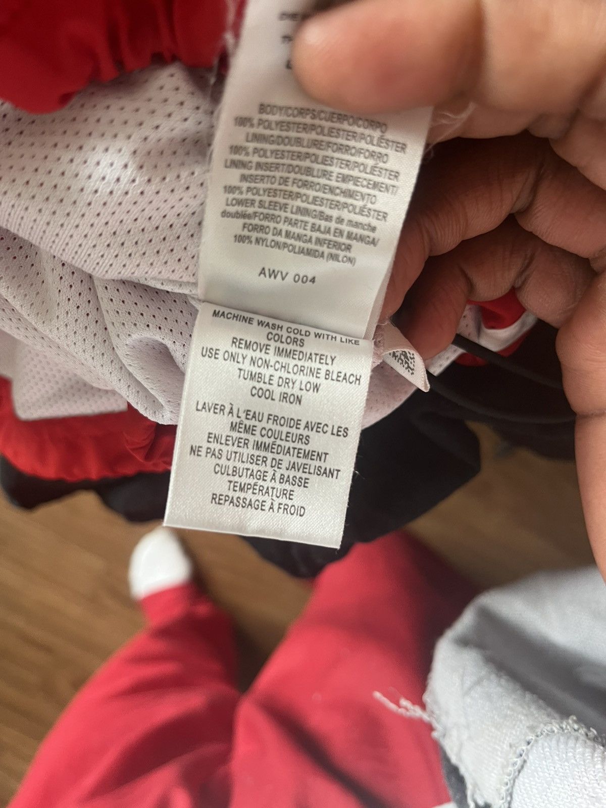 Adidas Red and White Adidas Clinton Volleyball Windbreaker Jacket Size US L / EU 52-54 / 3 - 6 Thumbnail