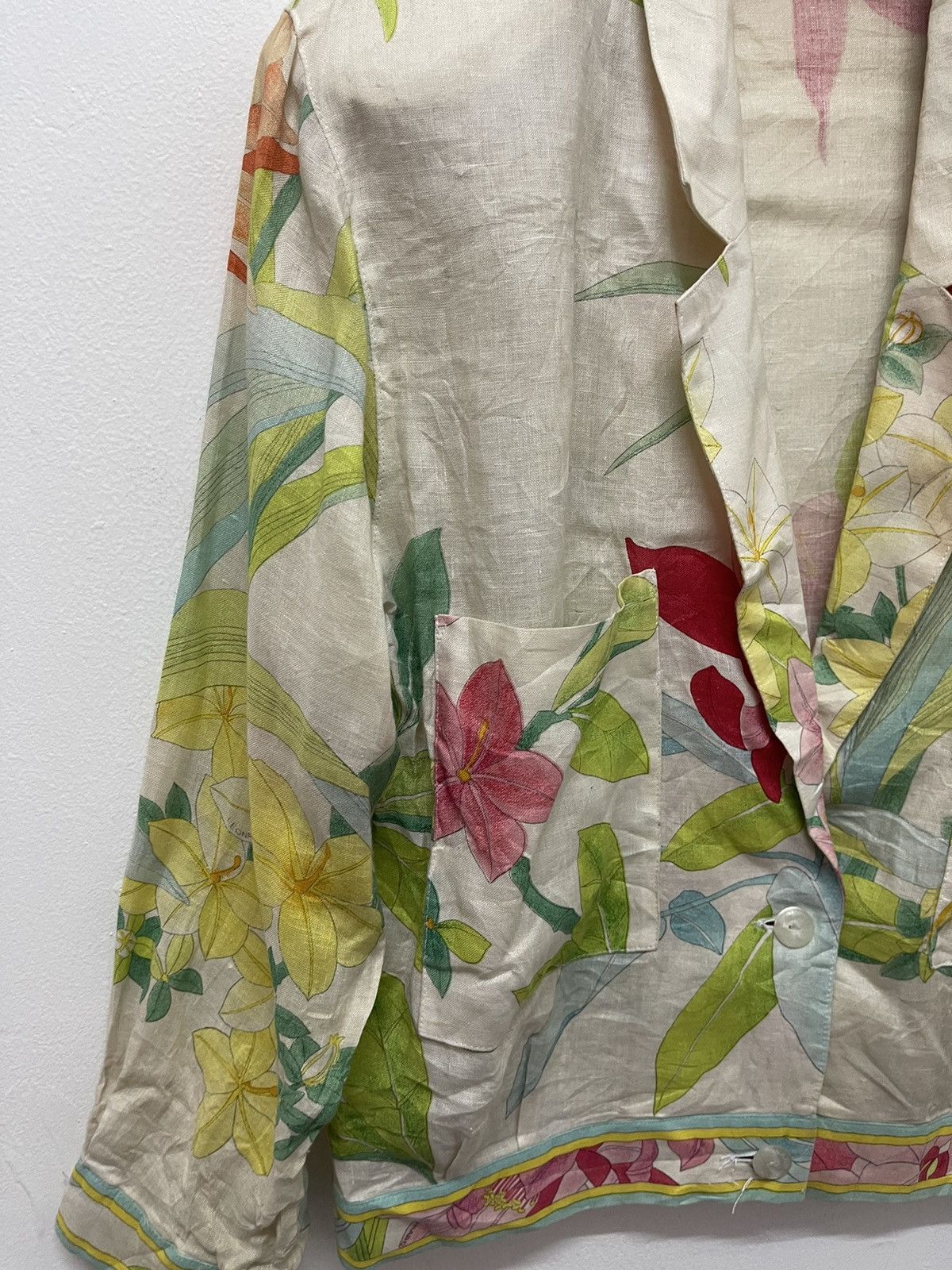 Leonard Paris Vintage LEONARD PARIS Crop Jacket Size S / US 4 / IT 40 - 2 Thumbnail