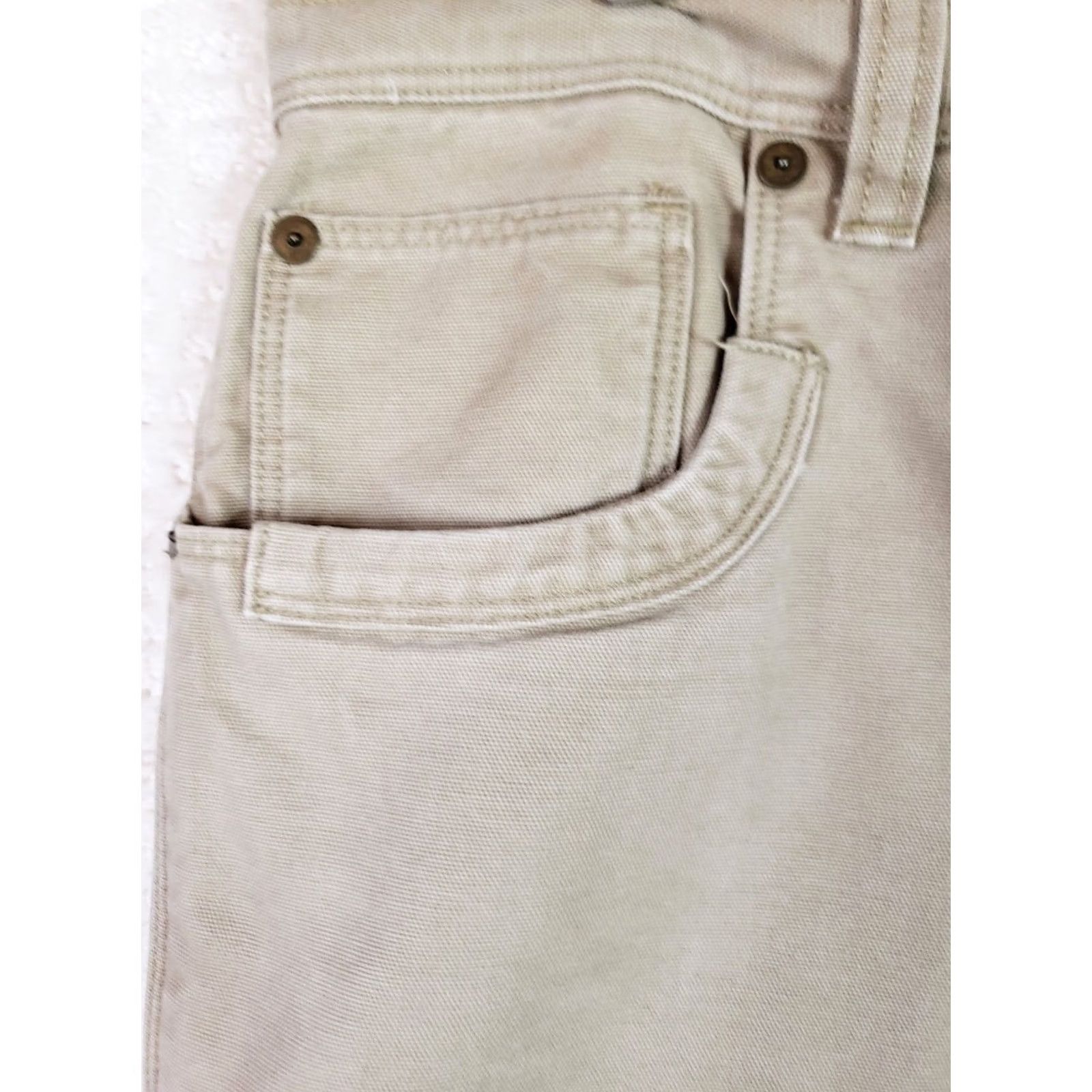 Eddie Bauer VINTAGE Eddie Bauer Pants Canvas Saddle 38x30 Relaxed Straight Utility Workwear Men Mens Size US 38 / EU 54 - 6 Thumbnail