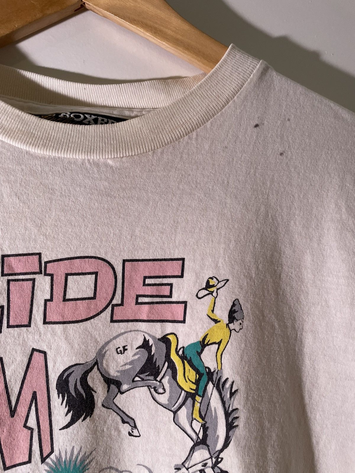 Vintage 90’s 2000’s Y2K VTG Vintage Joe Boxer Ride Em Cowgirl Shirt Size US L / EU 52-54 / 3 - 4 Thumbnail