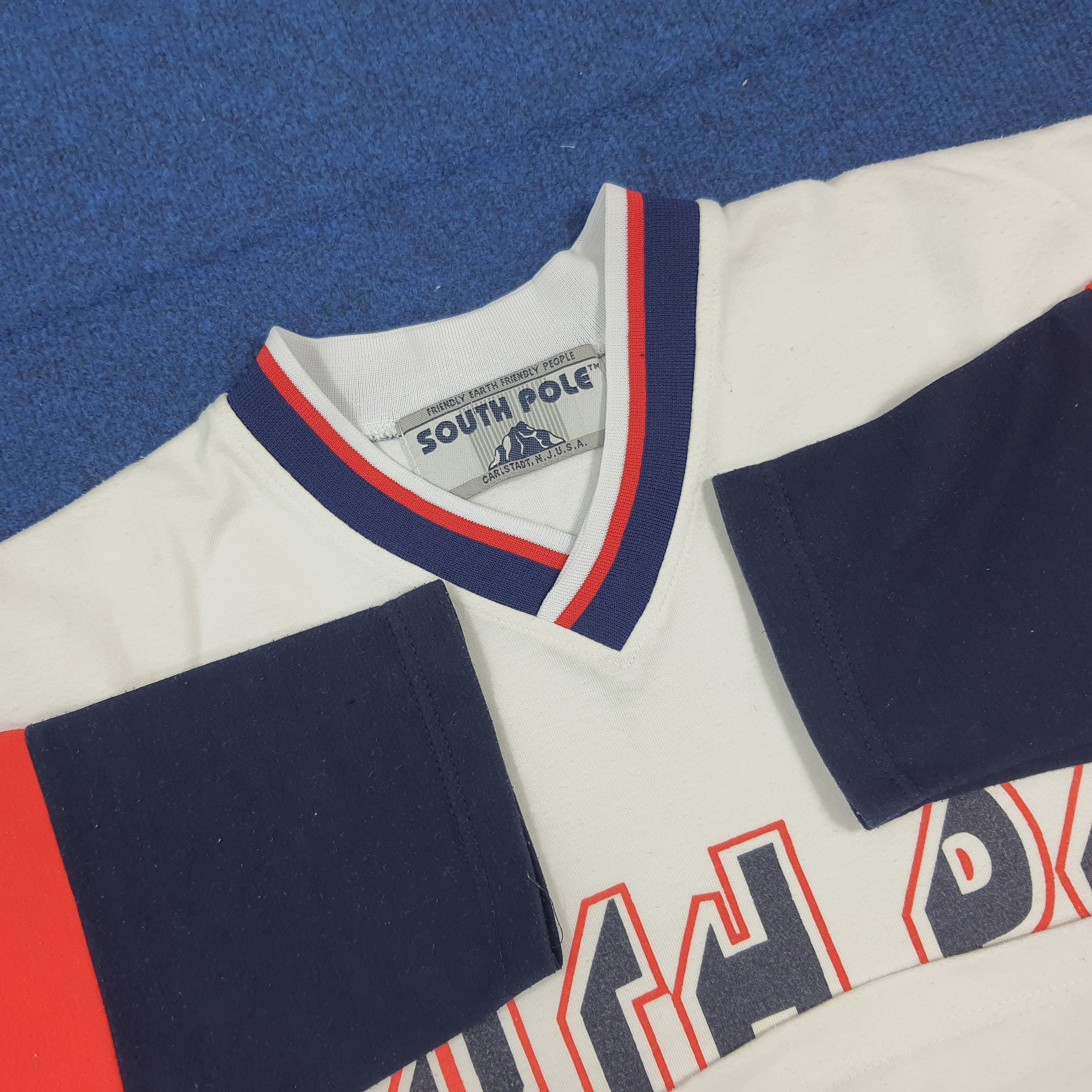 Southpole Vintage South Pole Sporting Gear Sweatshirt C295N18 Size US XL / EU 56 / 4 - 4 Thumbnail