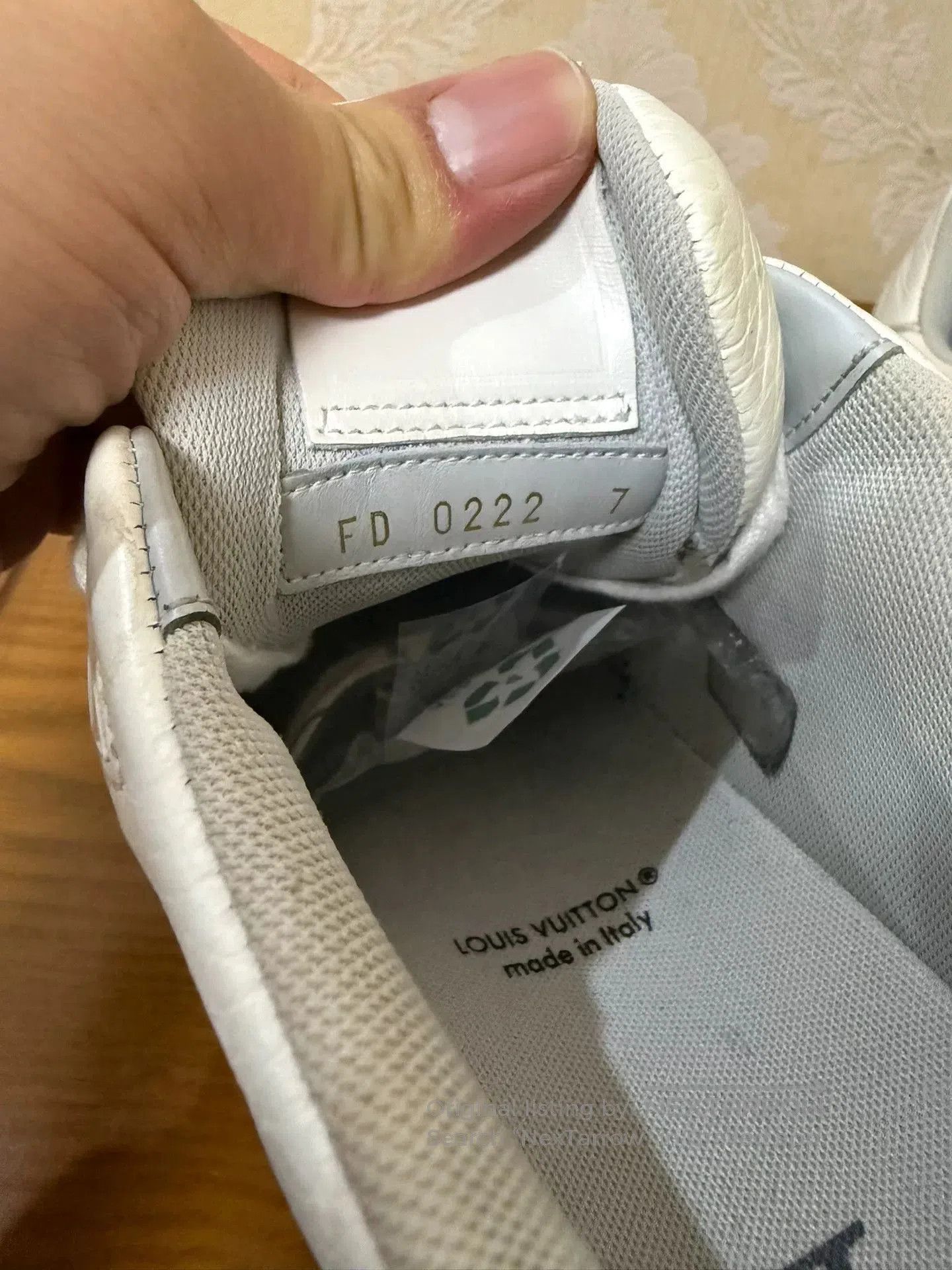 Louis Vuitton LV Trainer White Cement Size 41. Size US 8 / EU 41 - 7 Thumbnail
