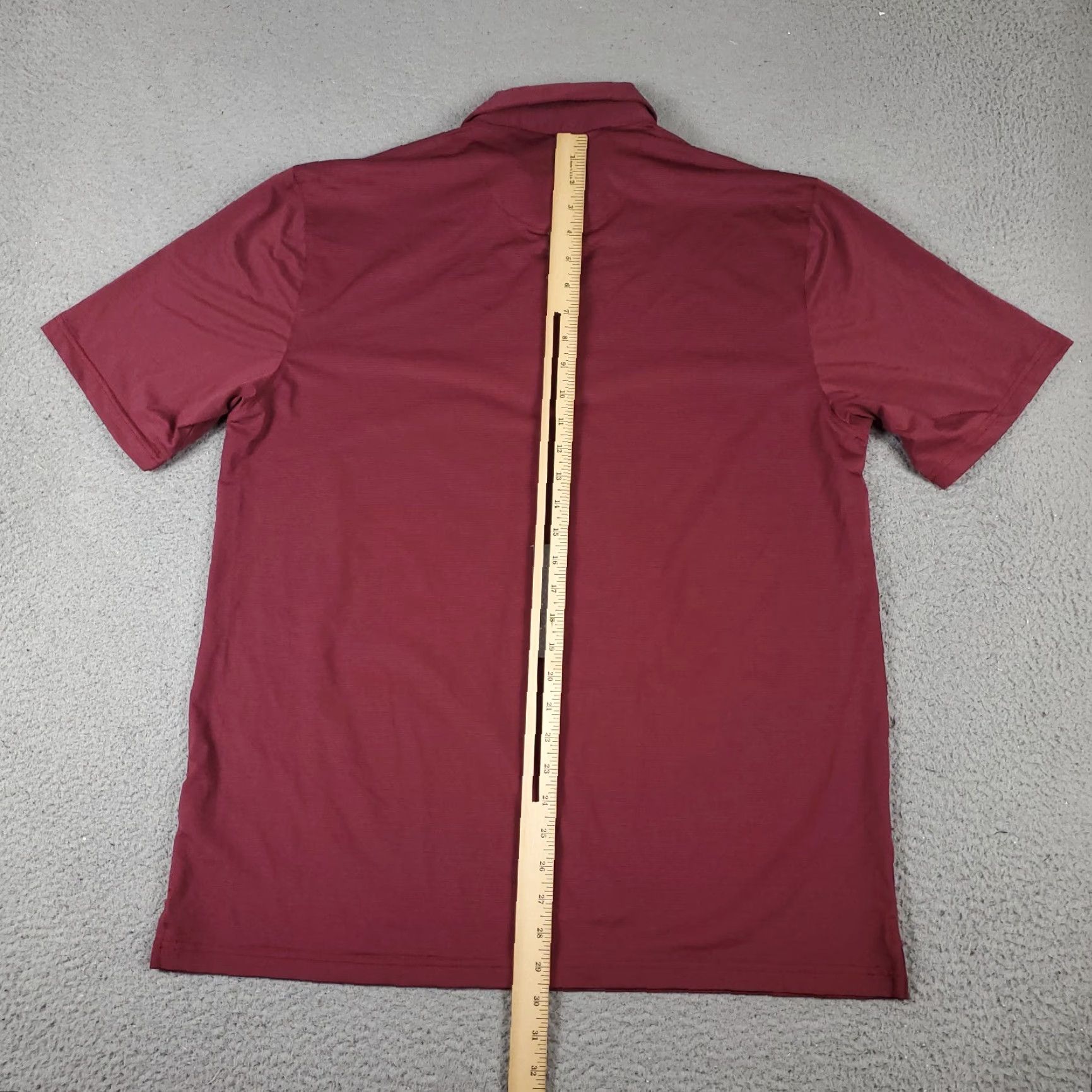 Vintage Greg Norman Polo Shirt Mens L Red Polo Shirt Mens Red Golf Casual Short Sleeve Size US L / EU 52-54 / 3 - 3 Thumbnail