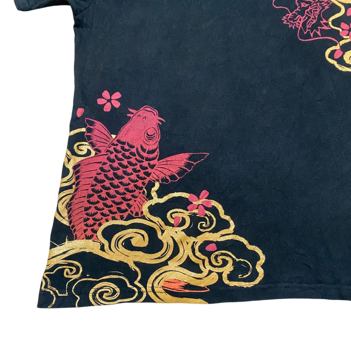 Japanese Brand OBLO Traditional Design Japanese Sukajan Shirt Size US M / EU 48-50 / 2 - 6 Thumbnail