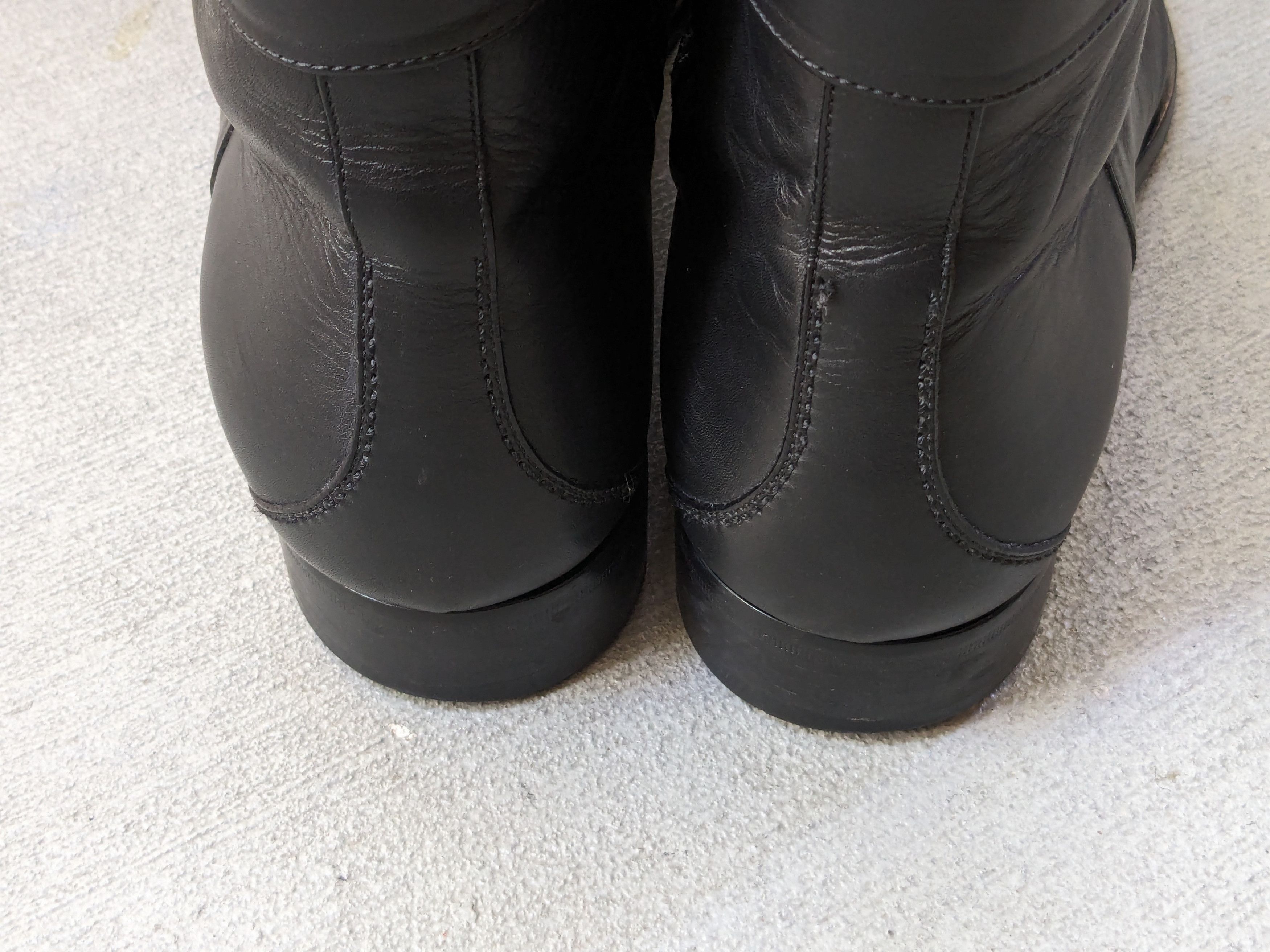 Gucci Gucci Side Zip Boots Black 12 D Leather GG Logo Chelsea Size US 12 / EU 45 - 14 Thumbnail
