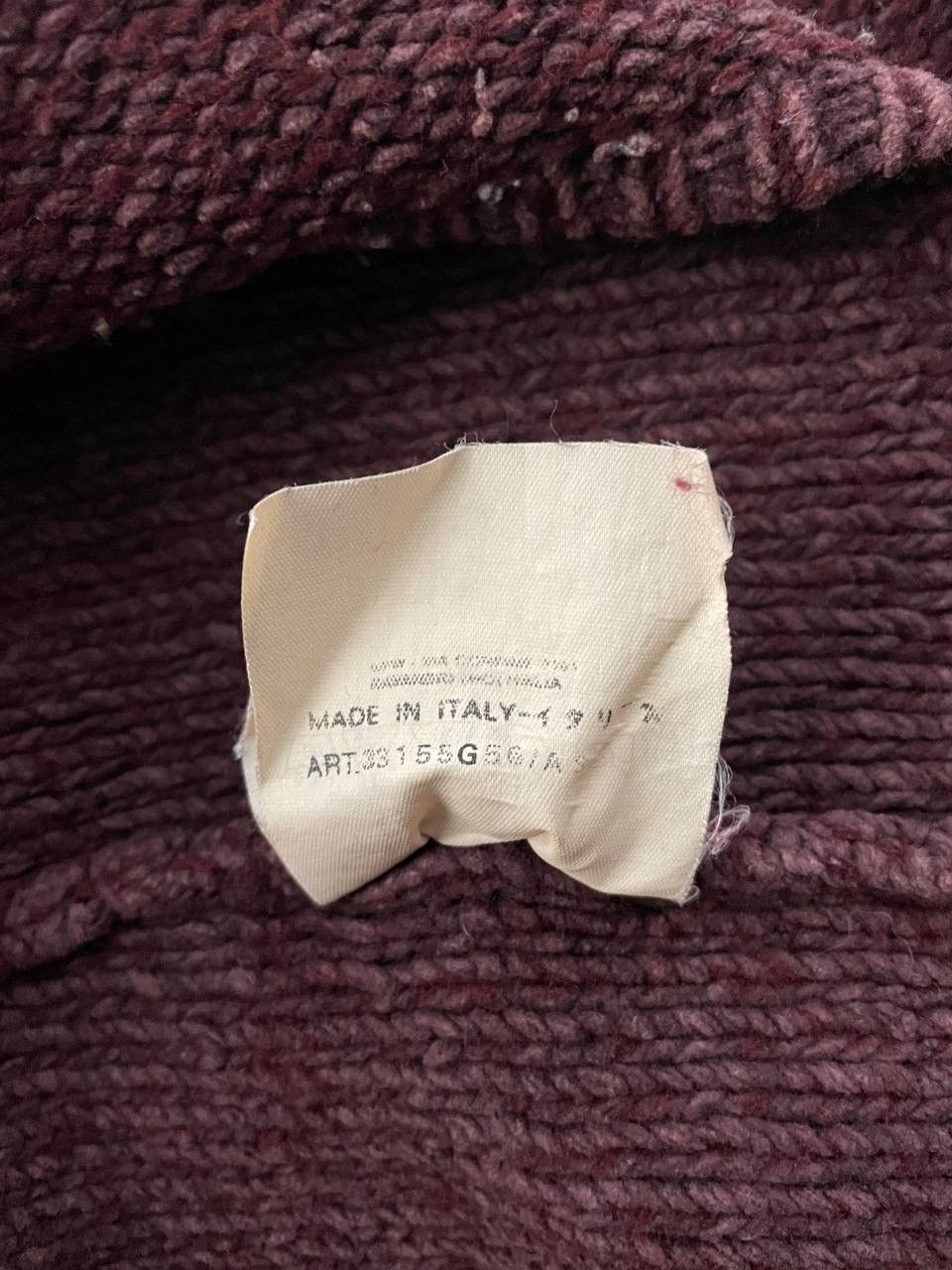 Stone Island Stone Island Vintage Sweater Red Size US L / EU 52-54 / 3 - 16 Thumbnail