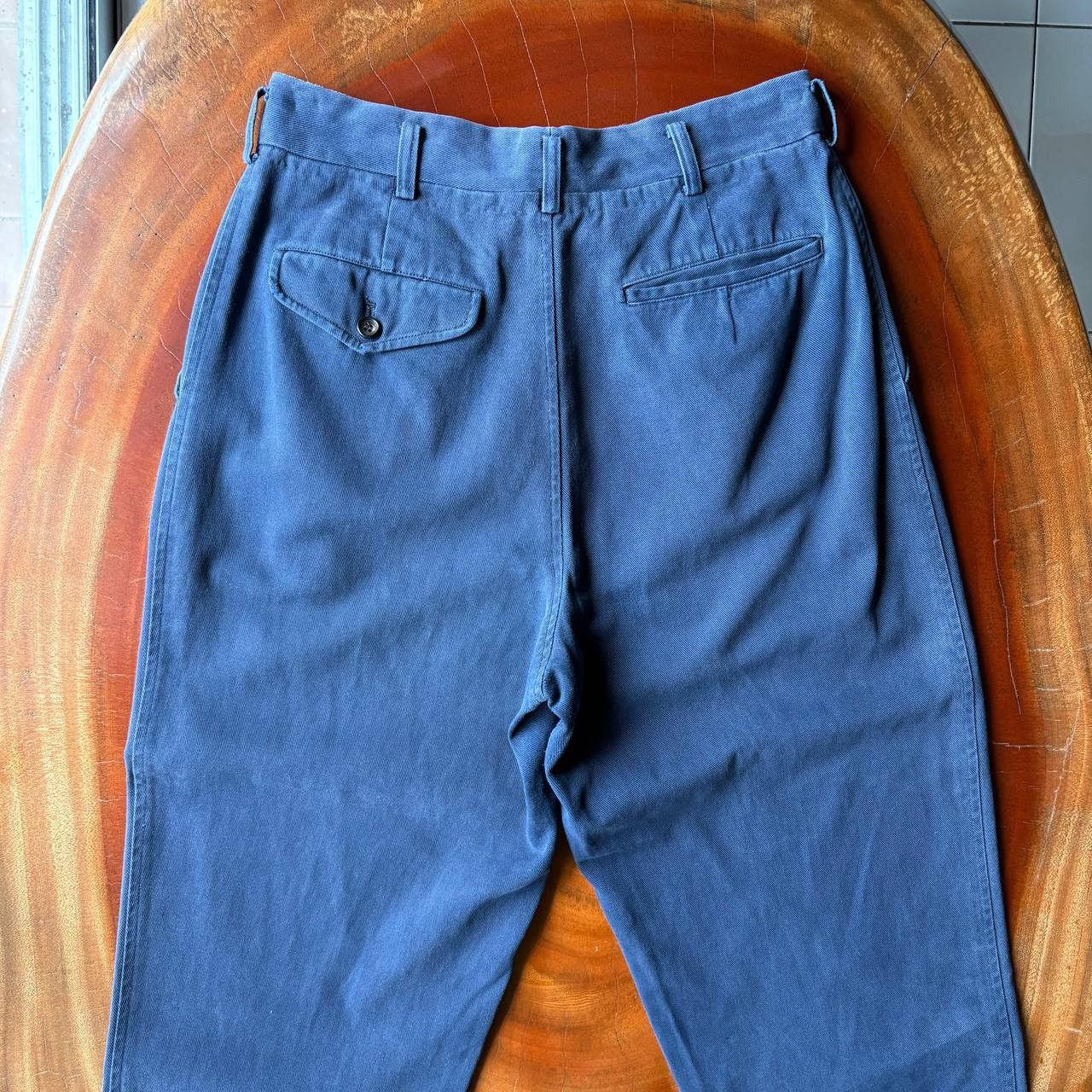 Comme des Garcons Homme Plus Comme Des Garcons Homme Plus Dark Blue Casual Pants Size US 29 - 6 Thumbnail