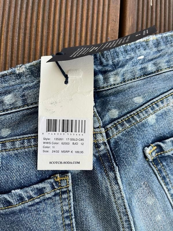 Scotch & Soda Scotch&Soda Rip Style Jeans Peas Size 28" / US 6 / IT 42 - 8 Thumbnail
