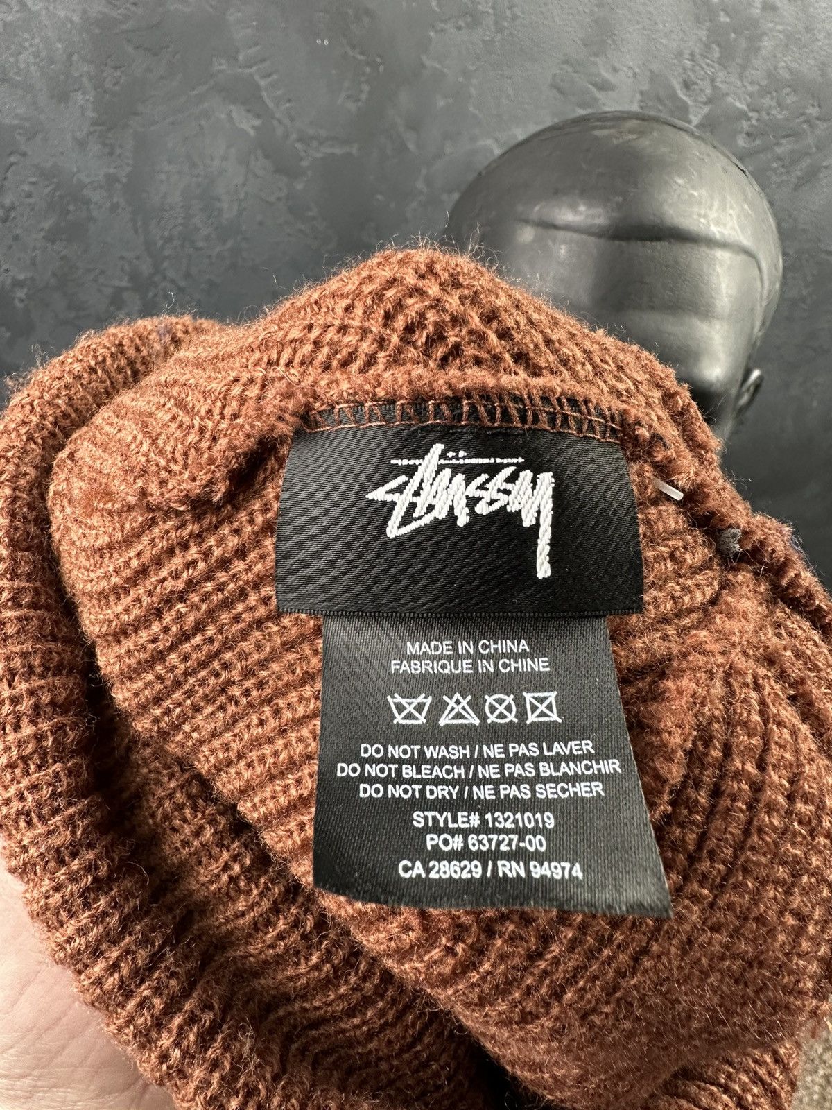 Stussy Stussy Logo Beanie Size ONE SIZE - 3 Thumbnail