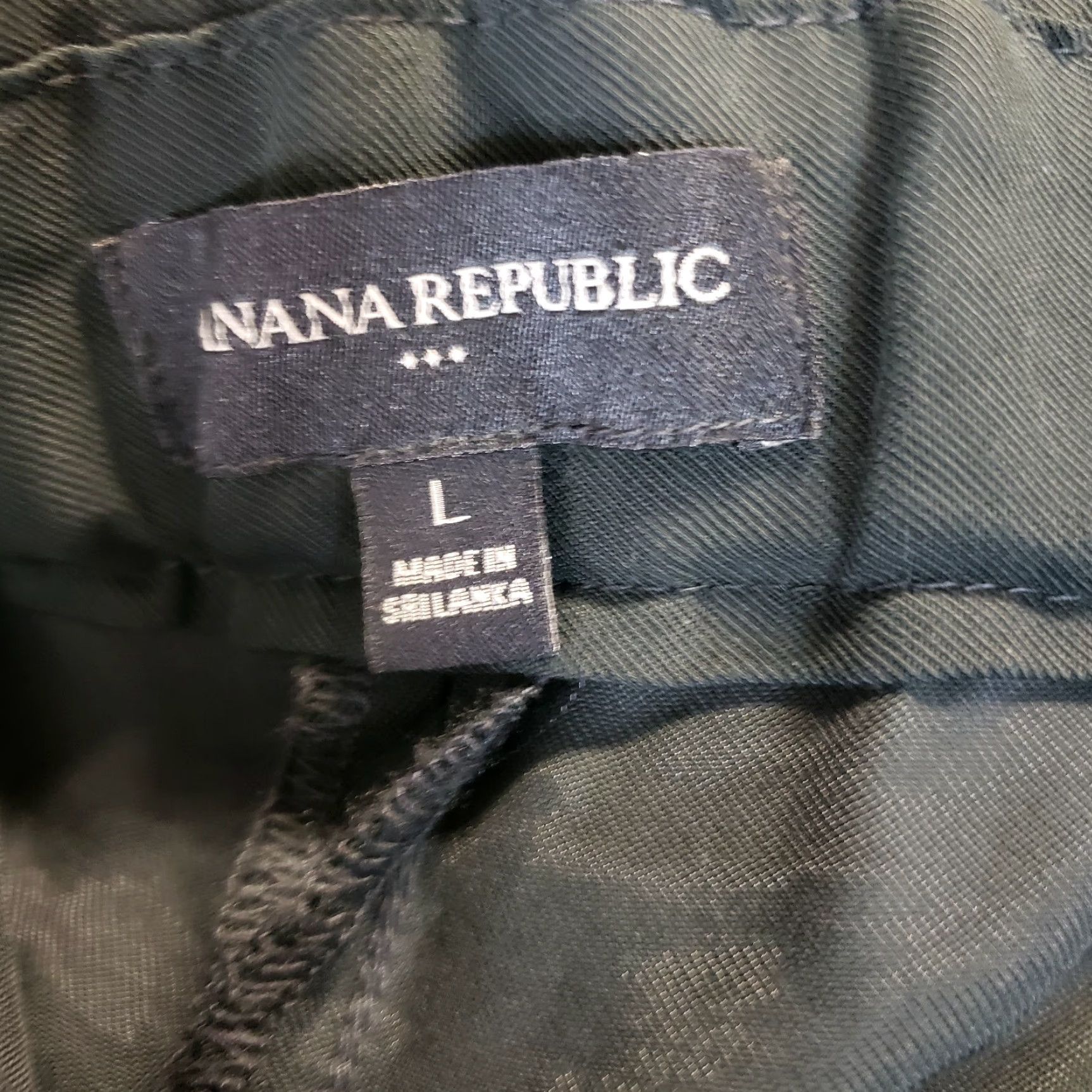 Banana Republic Banana Republic Womens Pants L Black High Rise Rayon Blend Dress Pants Waist 16.5" Inseam 27.5" Mens? Womens Size 36" / US 14 / IT 50 - 6 Thumbnail