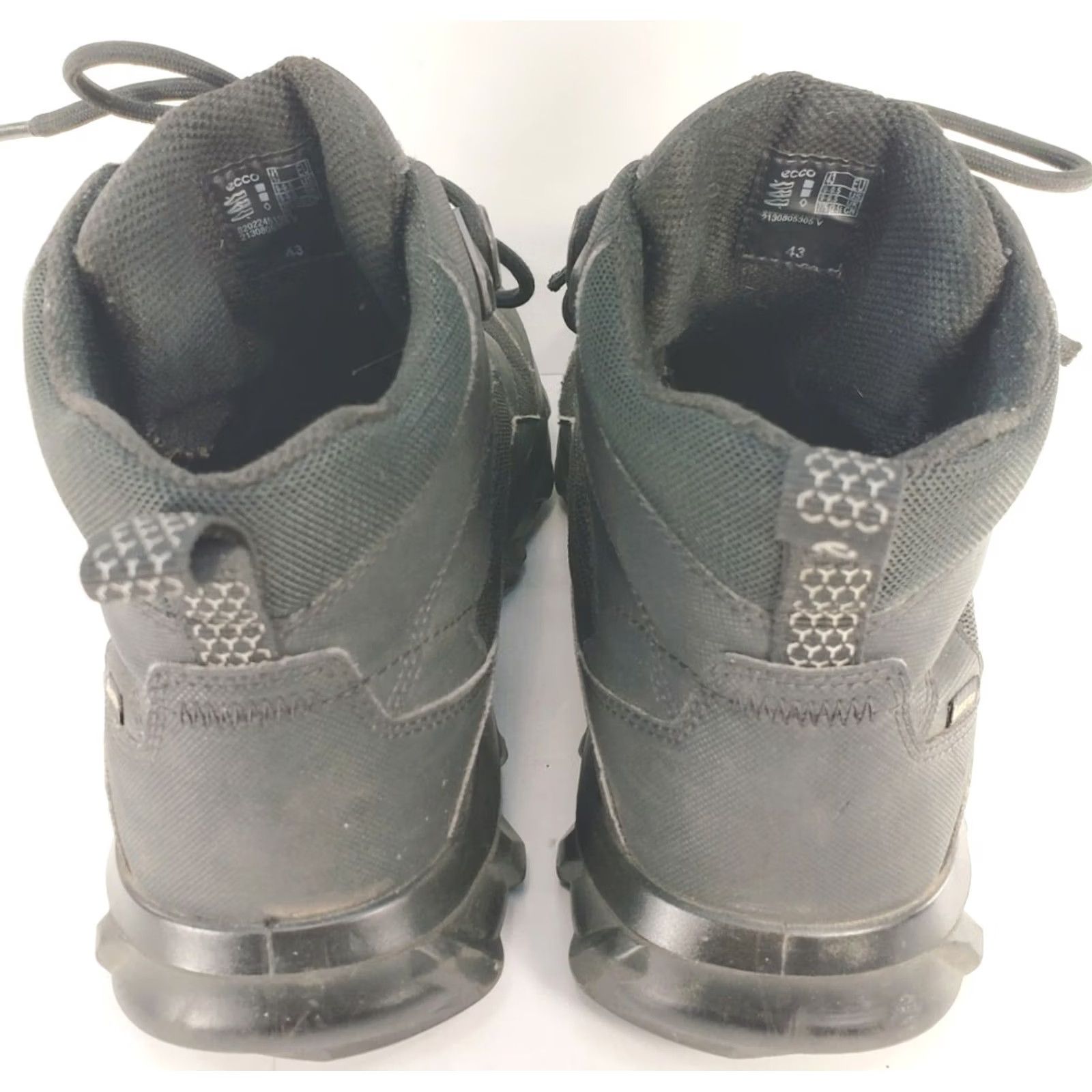 Ecco Ecco MX GTX Black, Goretex Waterproof Hiking Boots Mens 9-9.5 M Ankle Boots Waterproof Hiking Shoes Mens 9-9.5 Black ECCO 43 EU 9 UK 9 US Size US 9.5 / EU 42-43 - 7 Thumbnail