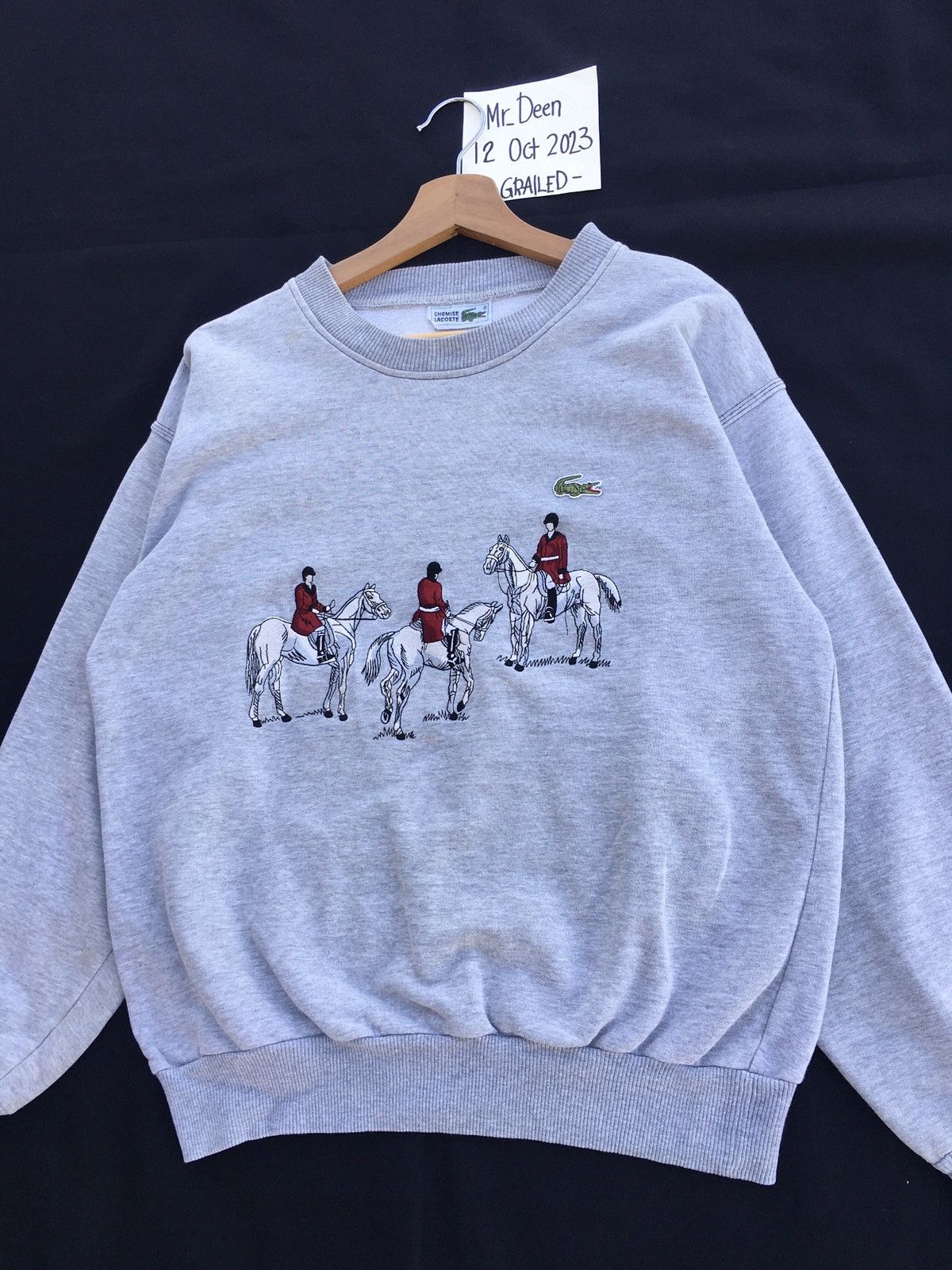 Lacoste Rare Vintage Lacoste Sweater Size US L / EU 52-54 / 3 - 4 Thumbnail