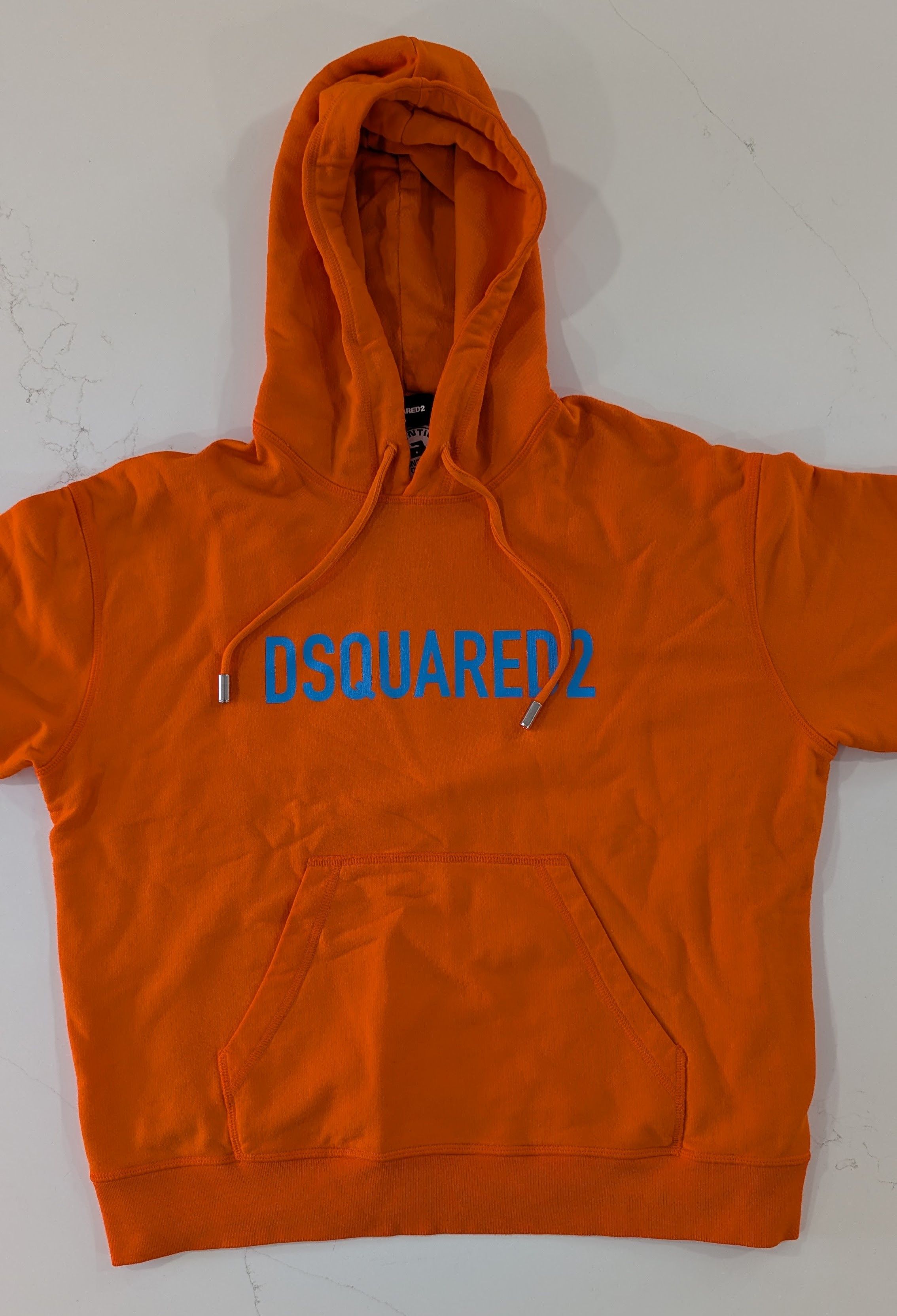 Dsquared2 DSquared2 Men's Technicolour Hoodie Orange Size Medium Size US M / EU 48-50 / 2 - 3 Thumbnail