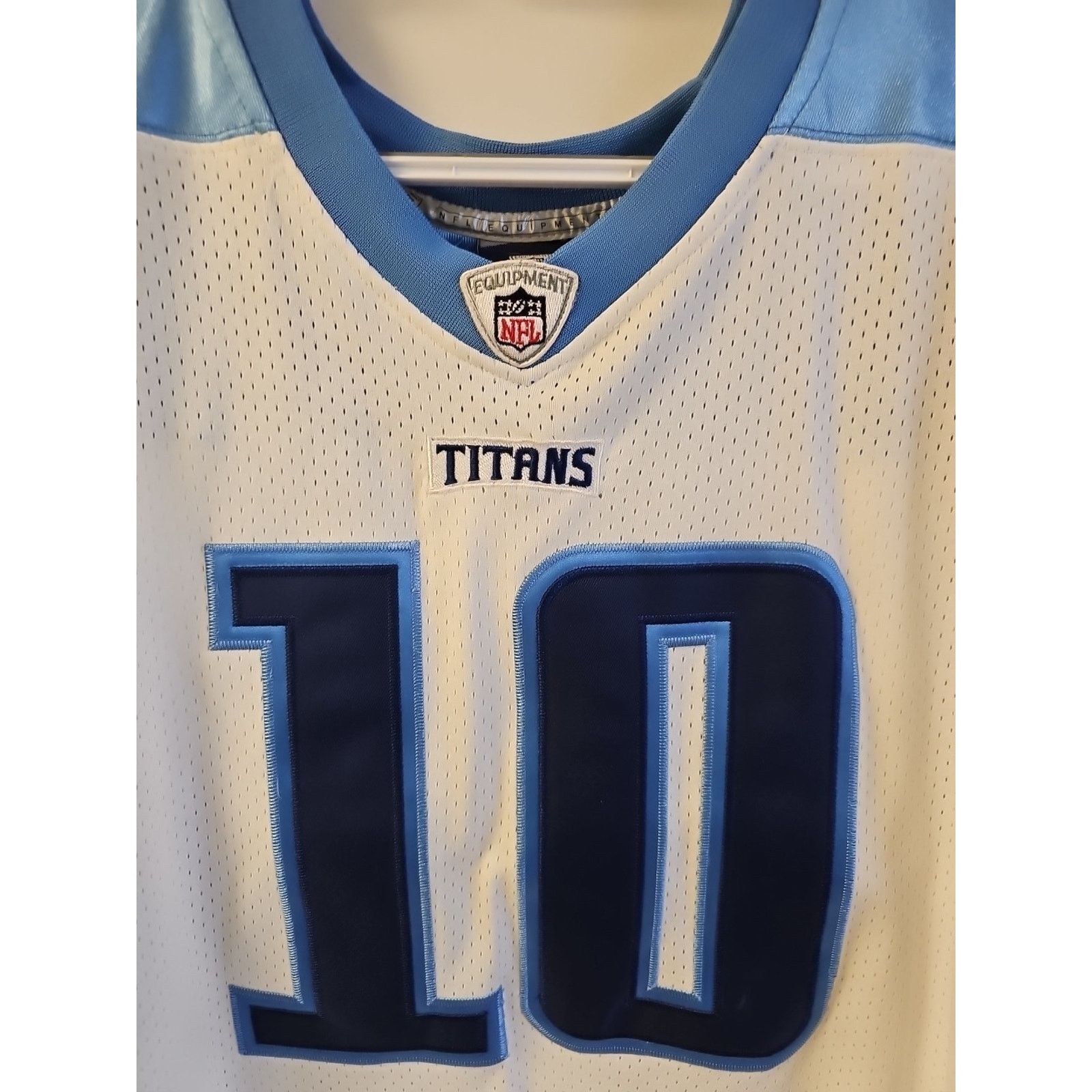 Reebok Tennessee Titans #10 Vince Young Reebok Jersey Size 50 Size US XXL / EU 58 / 5 - 4 Thumbnail